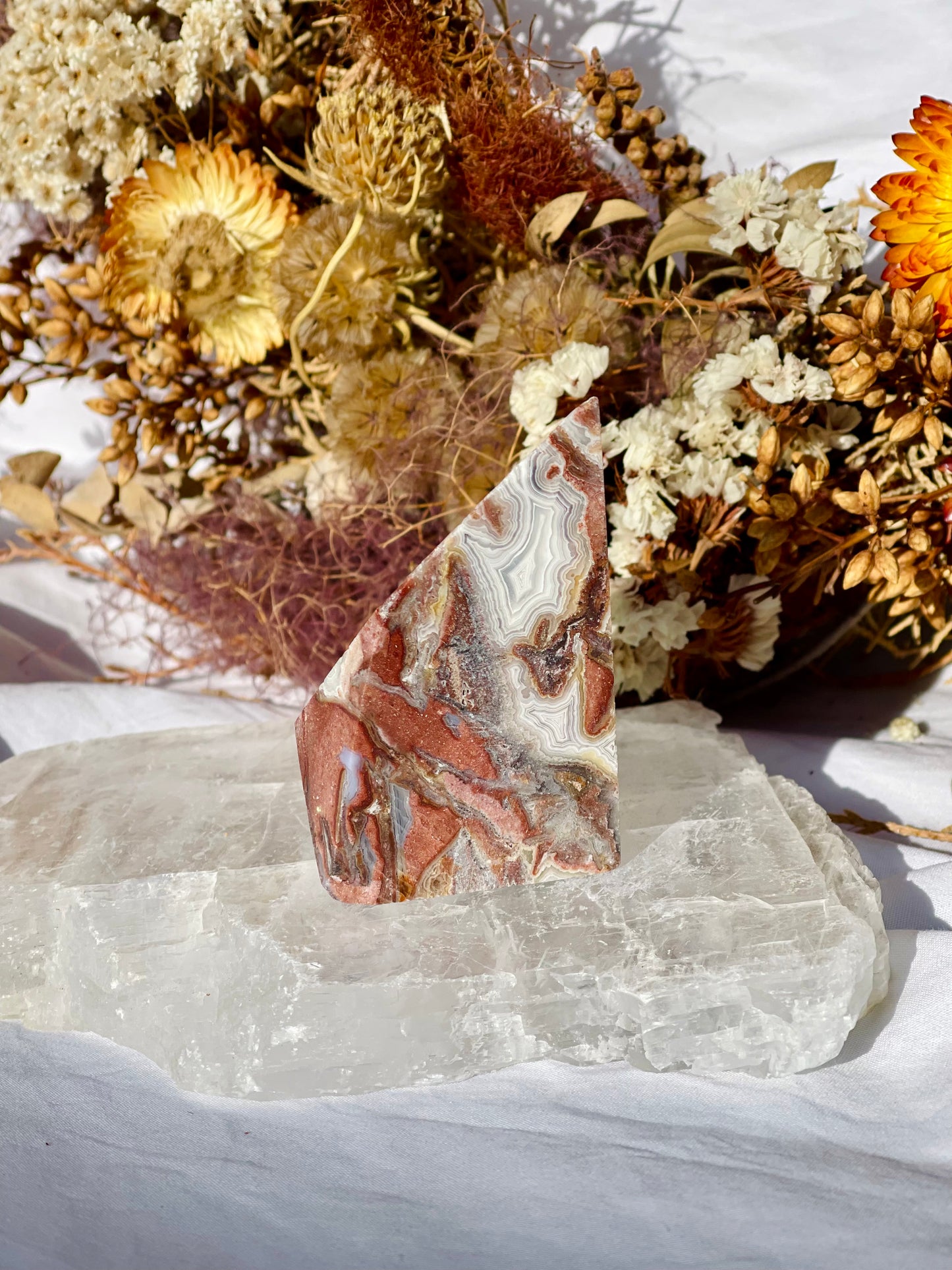 Mexican lace Agate Freeform A