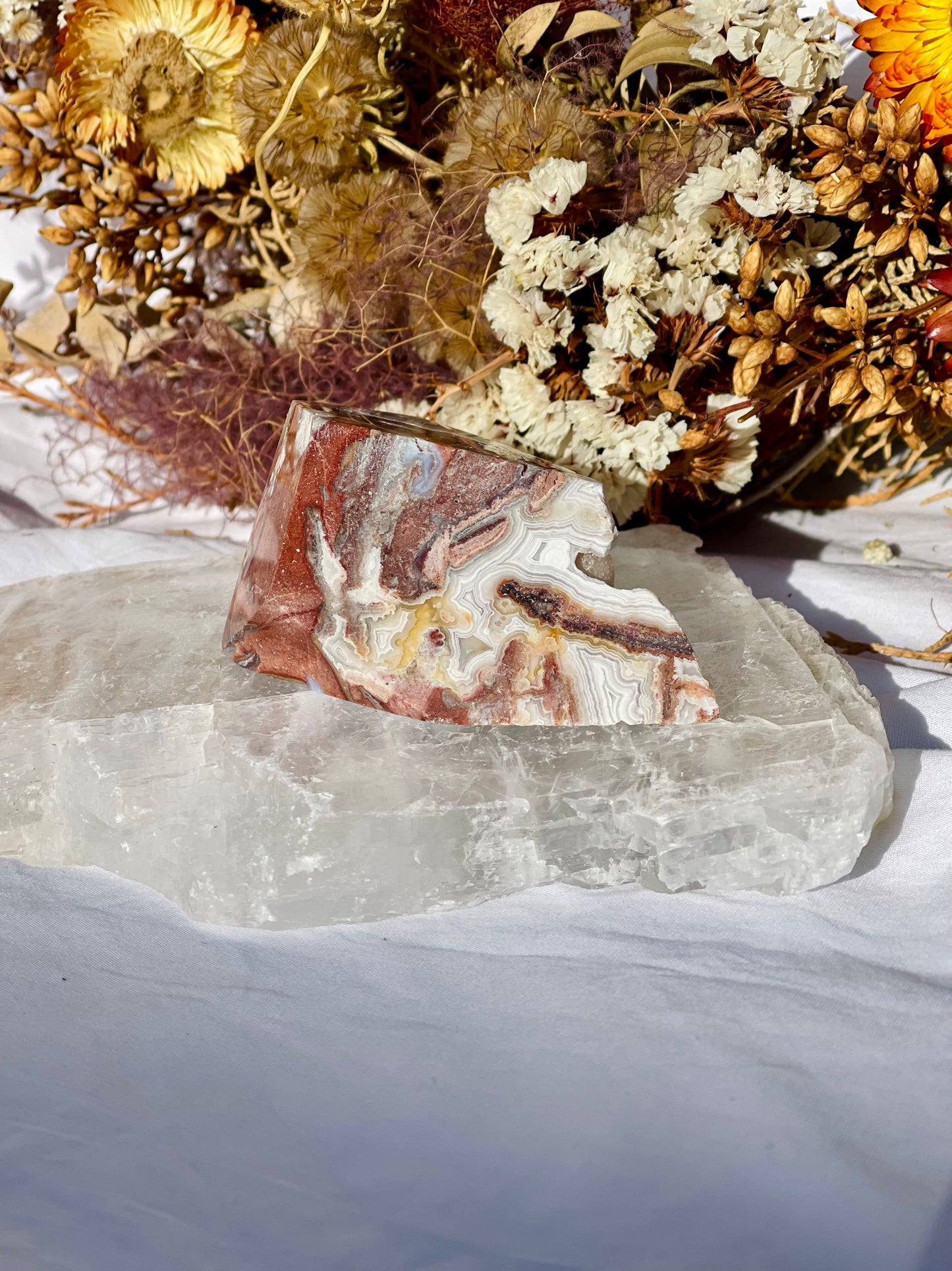 Mexican lace Agate Freeform A