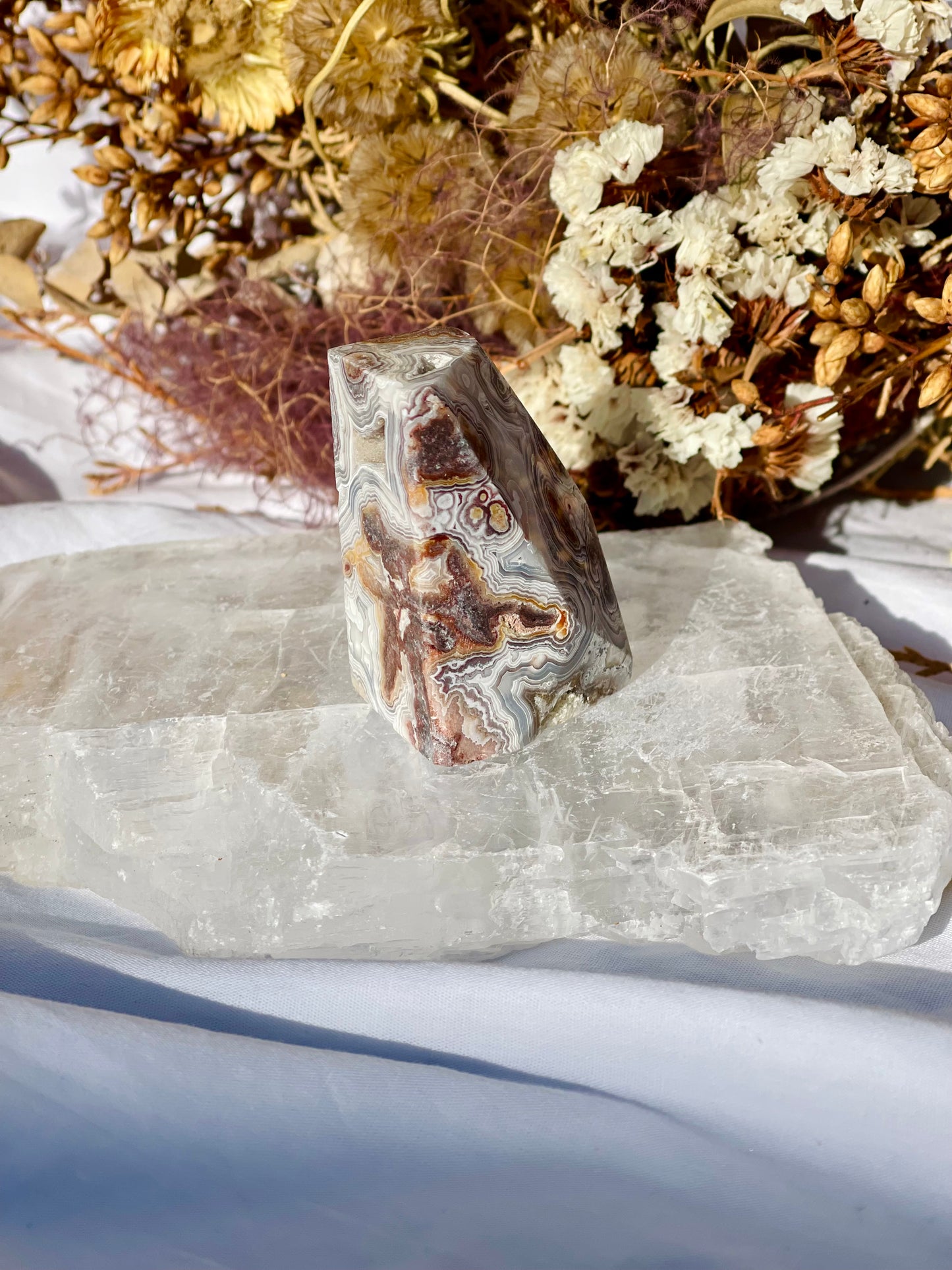 Mexican lace Agate Freeform B