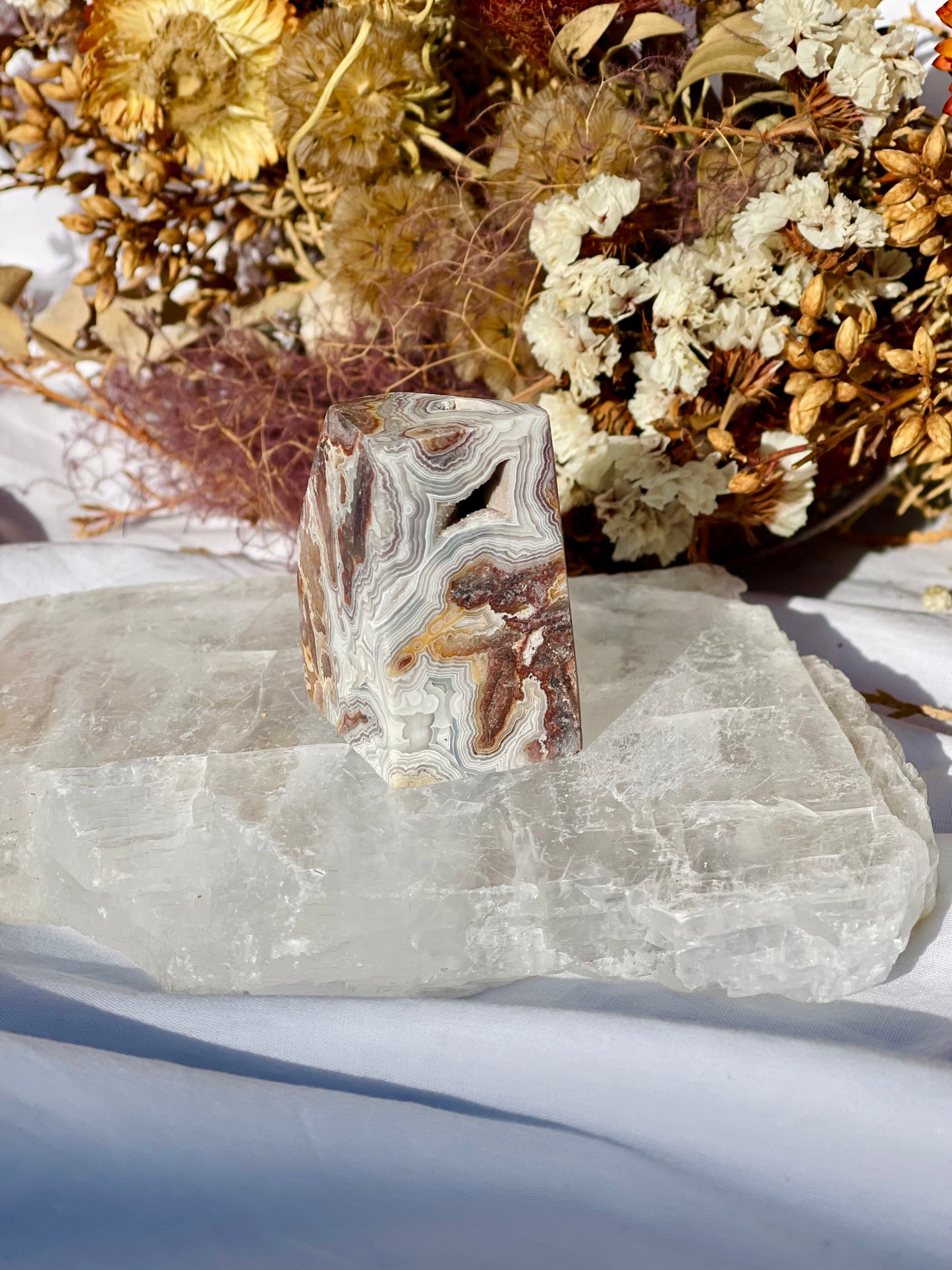 Mexican lace Agate Freeform B