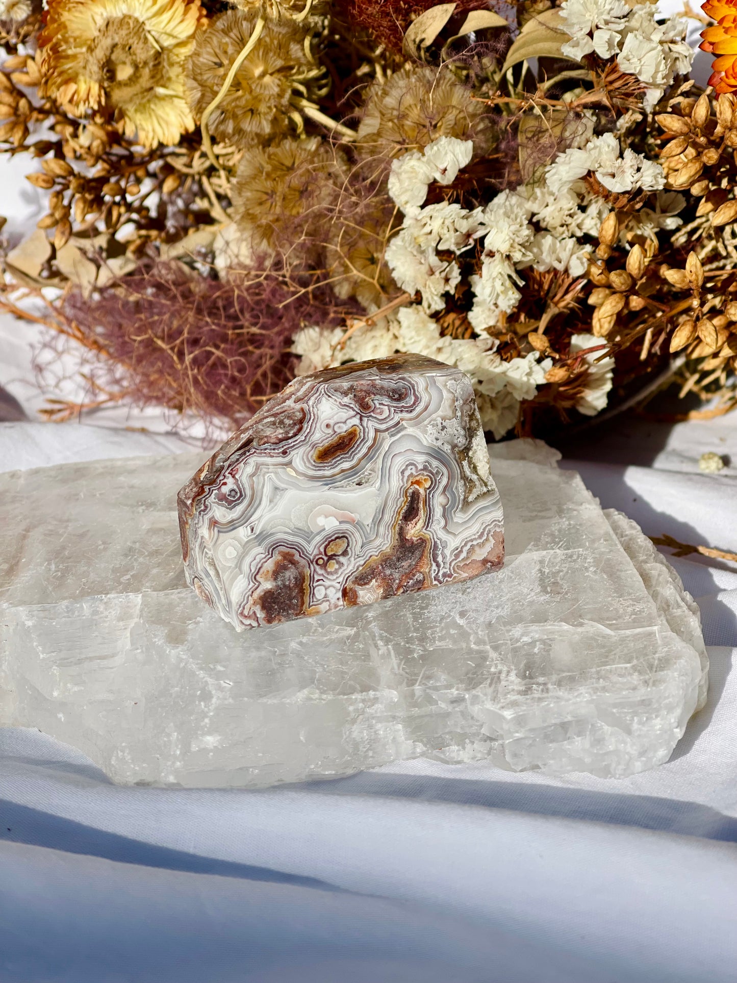 Mexican lace Agate Freeform B