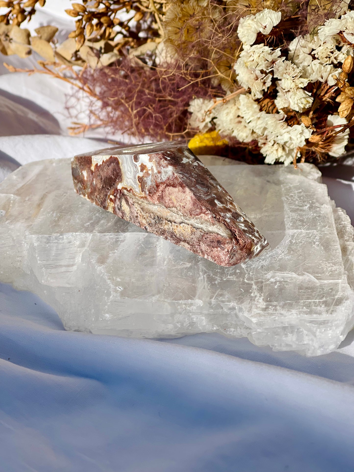 Mexican Lace Agate Freeform D