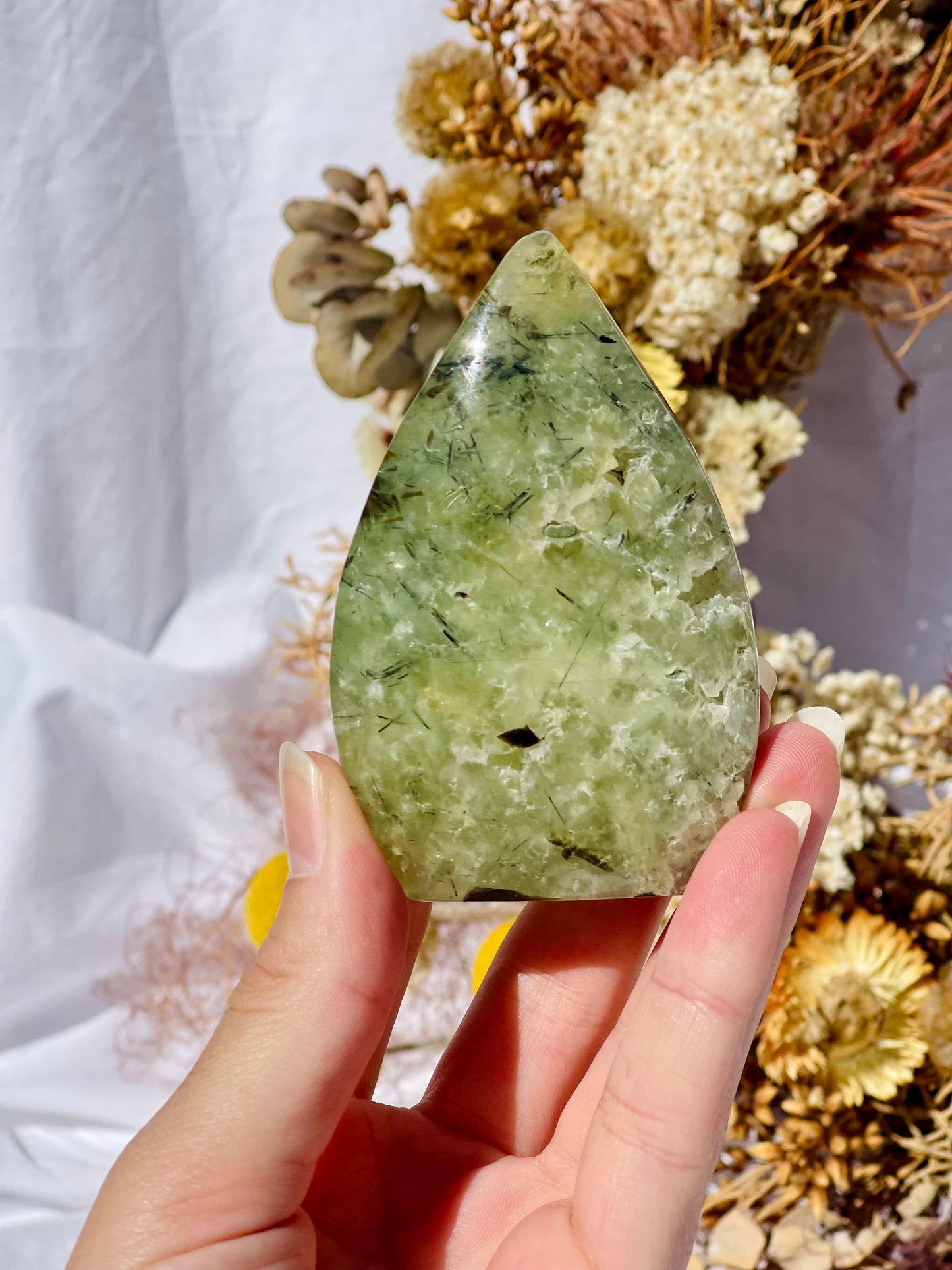 Prehnite Flame A