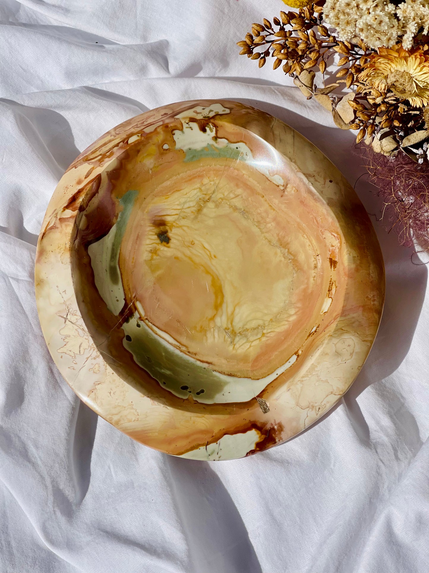 Polychrome Jasper Dish