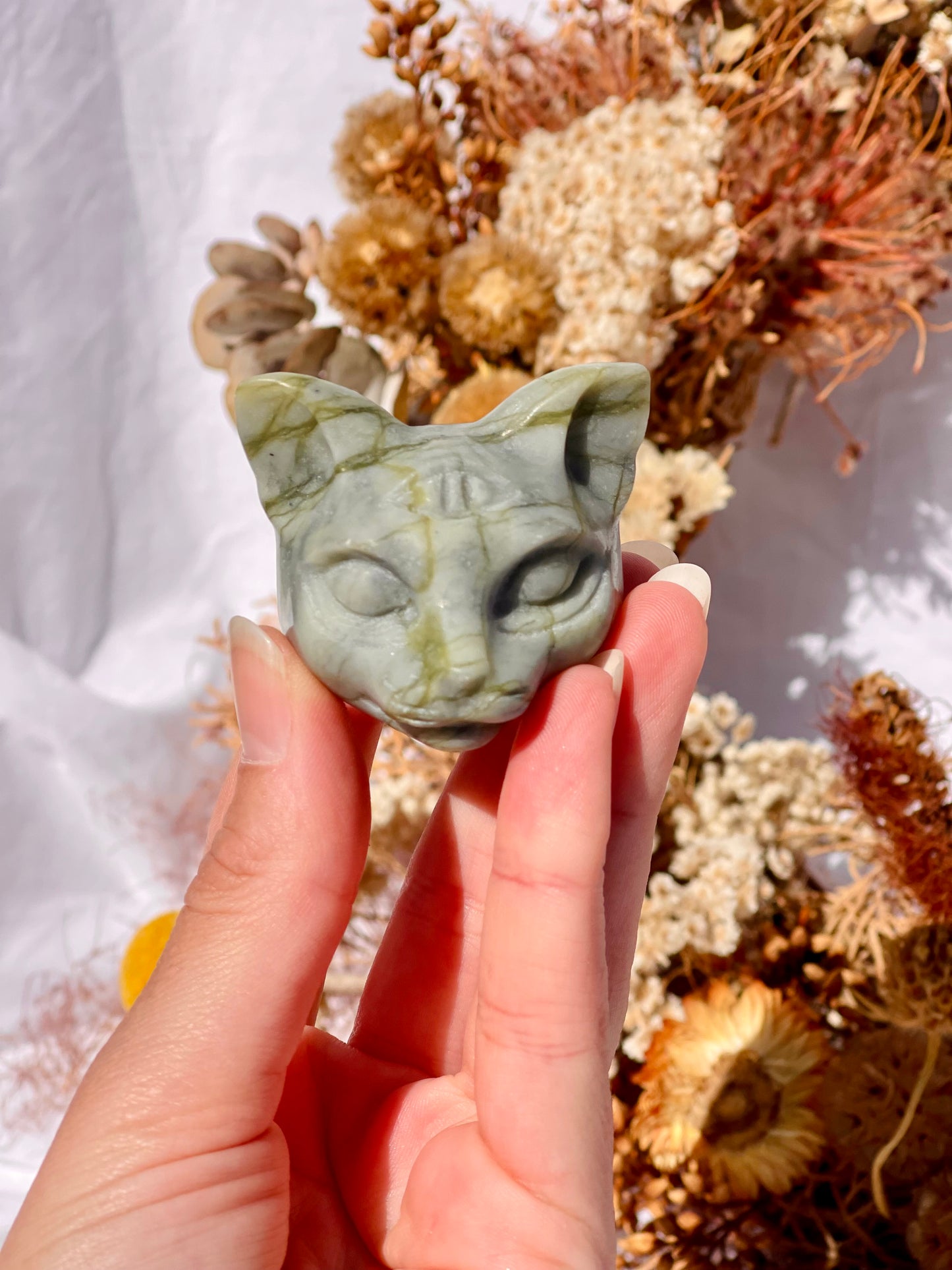 Jade Cat Head B