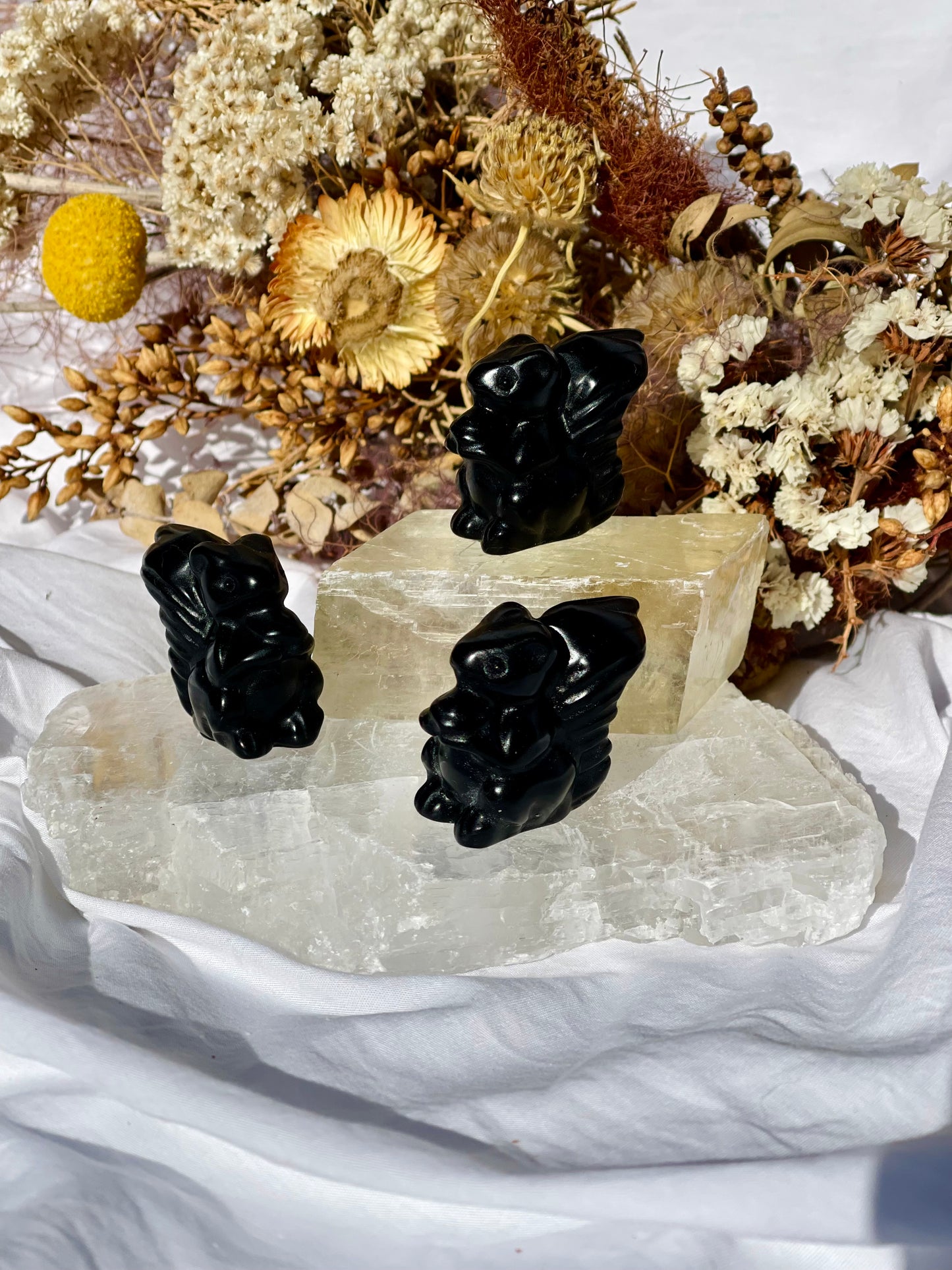 Black Obsidian Squirrel
