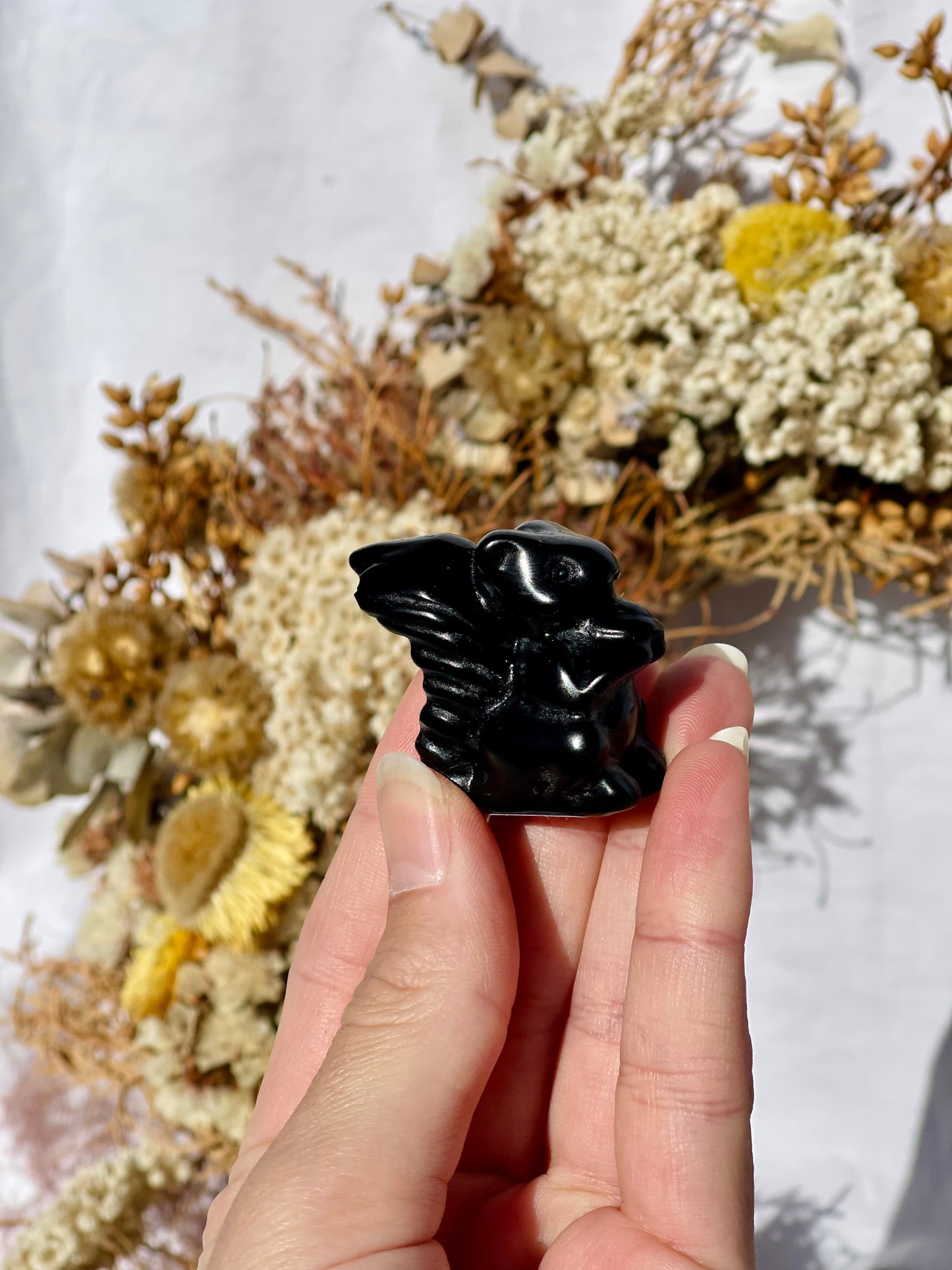 Black Obsidian Squirrel