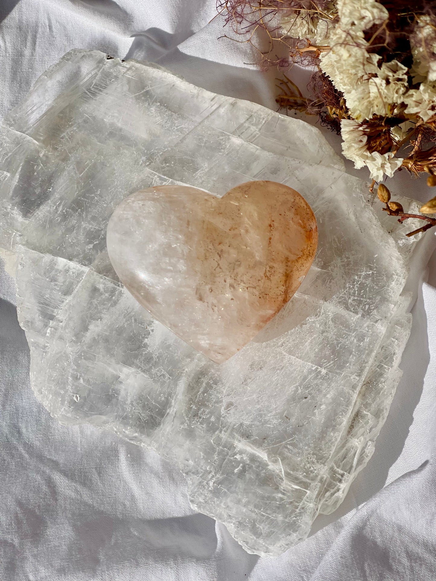Fire Quartz Heart A