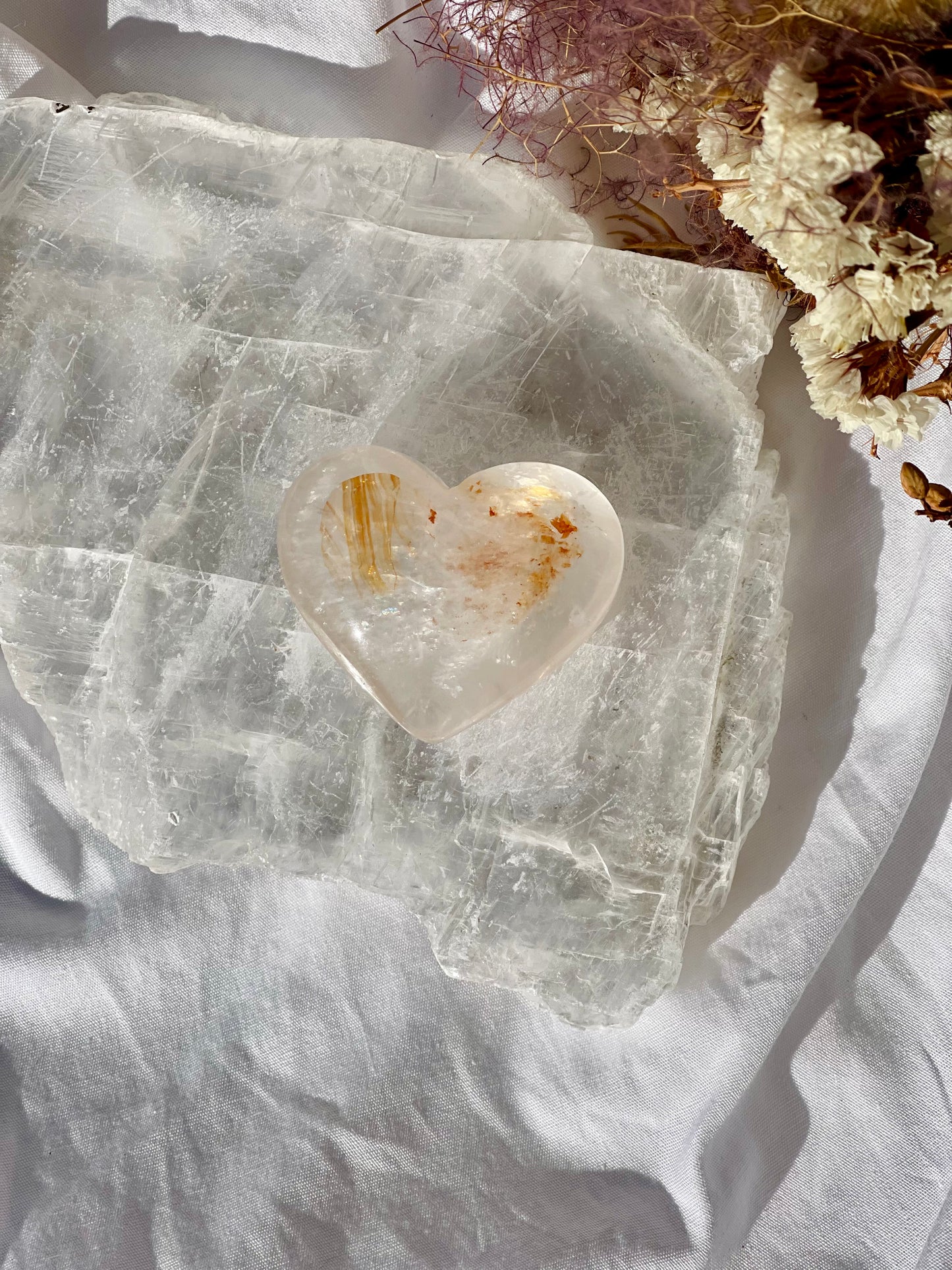 Fire Quartz Heart C