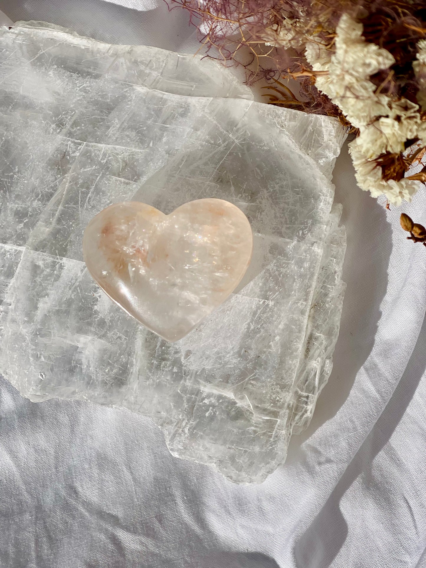 Fire Quartz Heart C