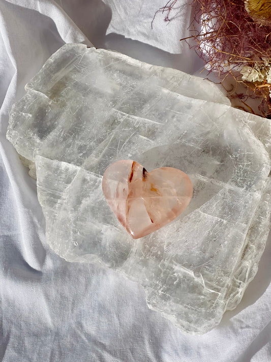 Fire Quartz Heart E