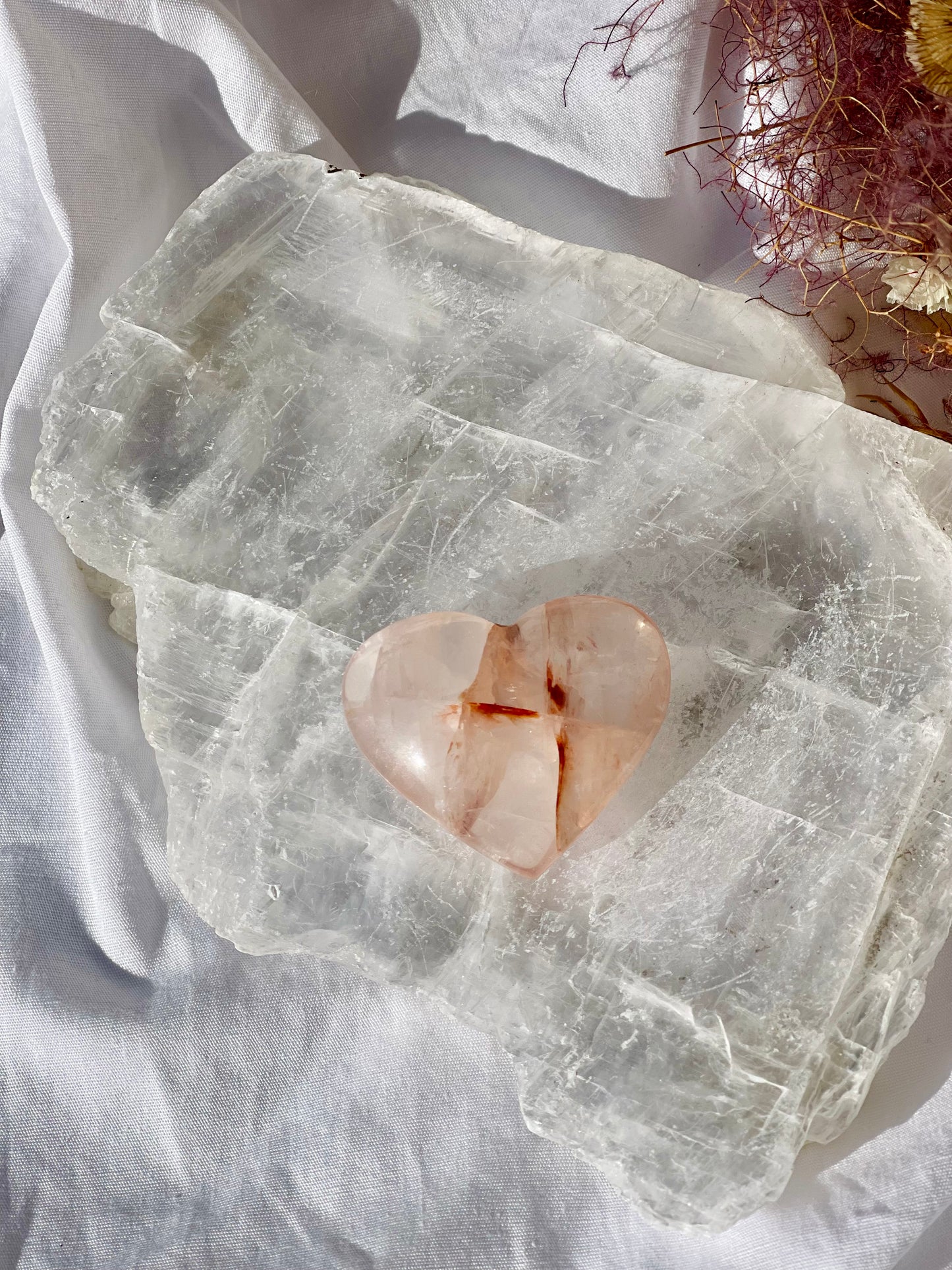Fire Quartz Heart E