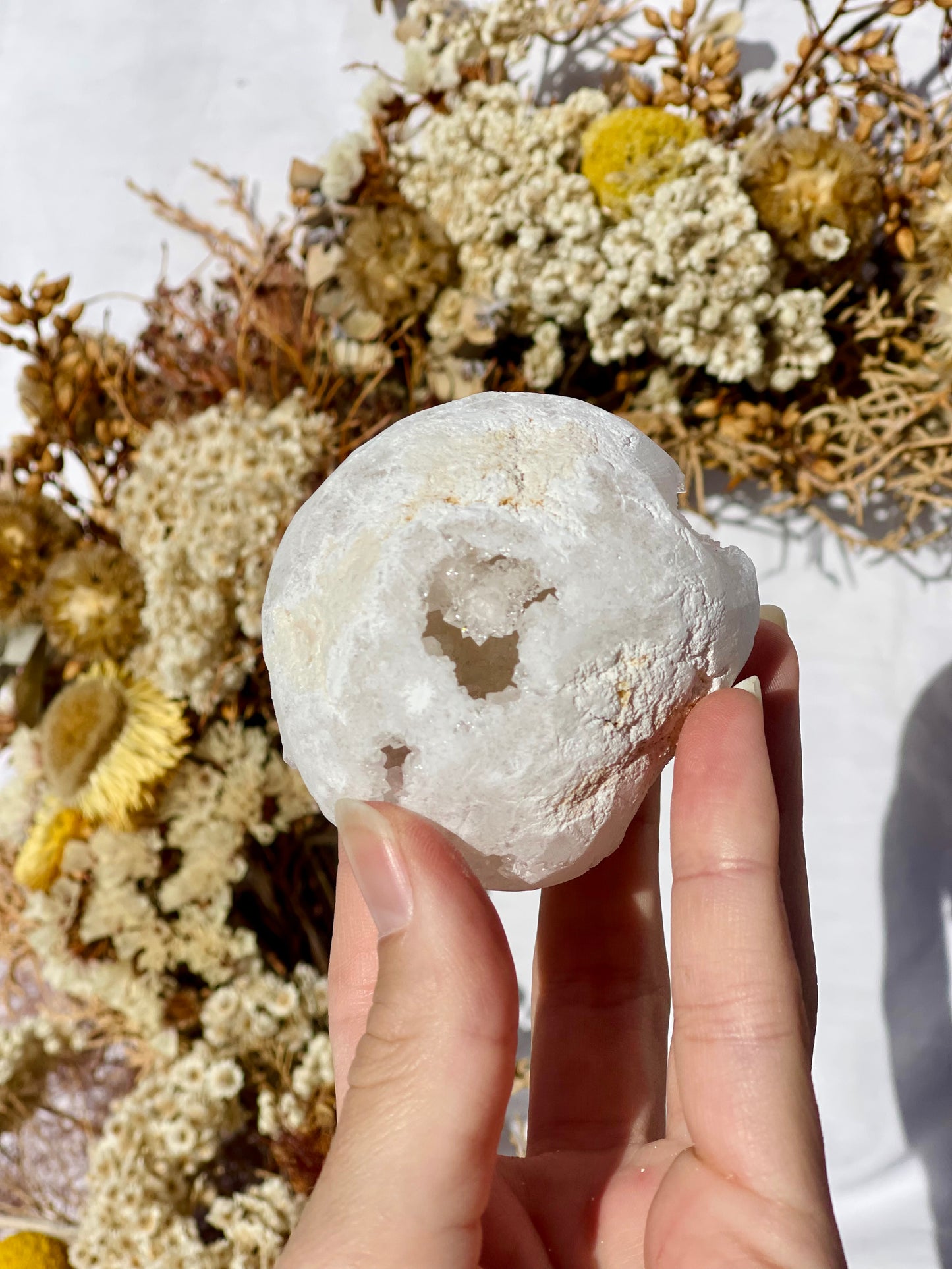 Quartz Druzy Sphere B