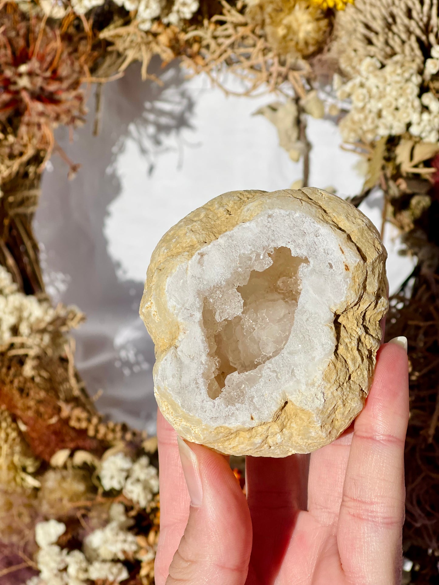 Quartz Druzy Geode F