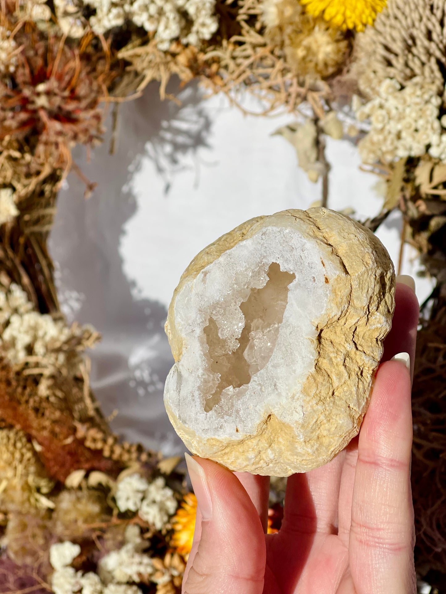 Quartz Druzy Geode F