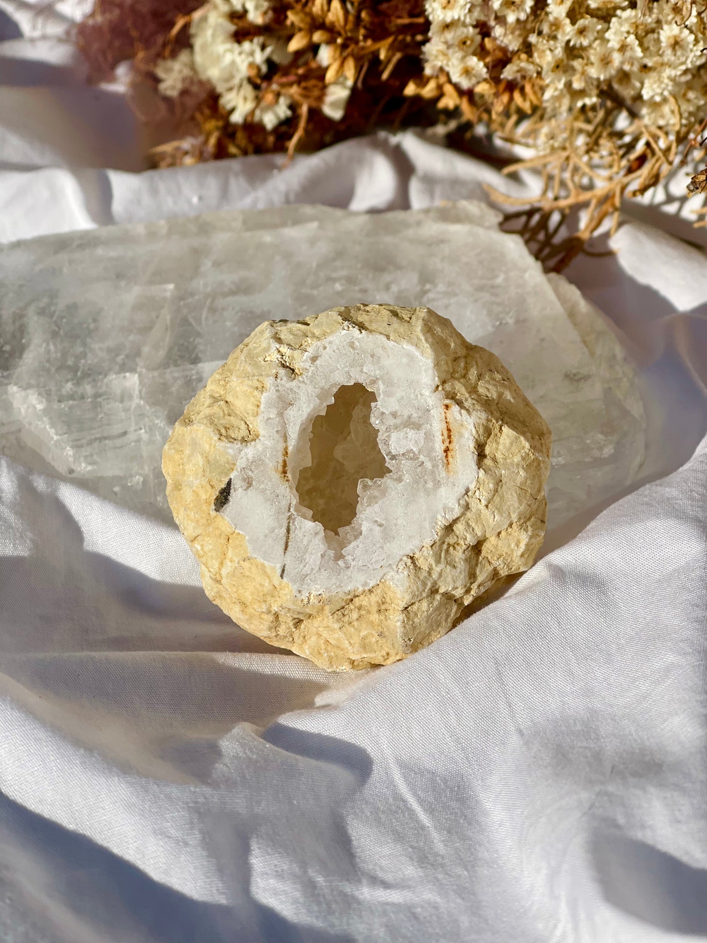 Quartz Druzy Geode E