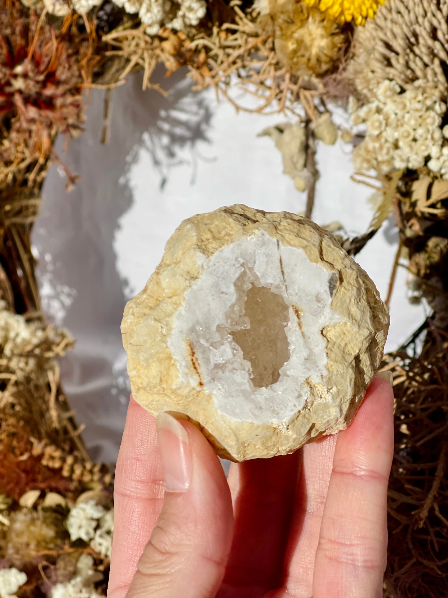Quartz Druzy Geode E