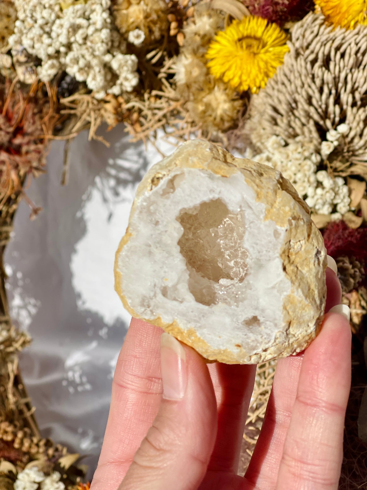 Quartz Druzy Geode D