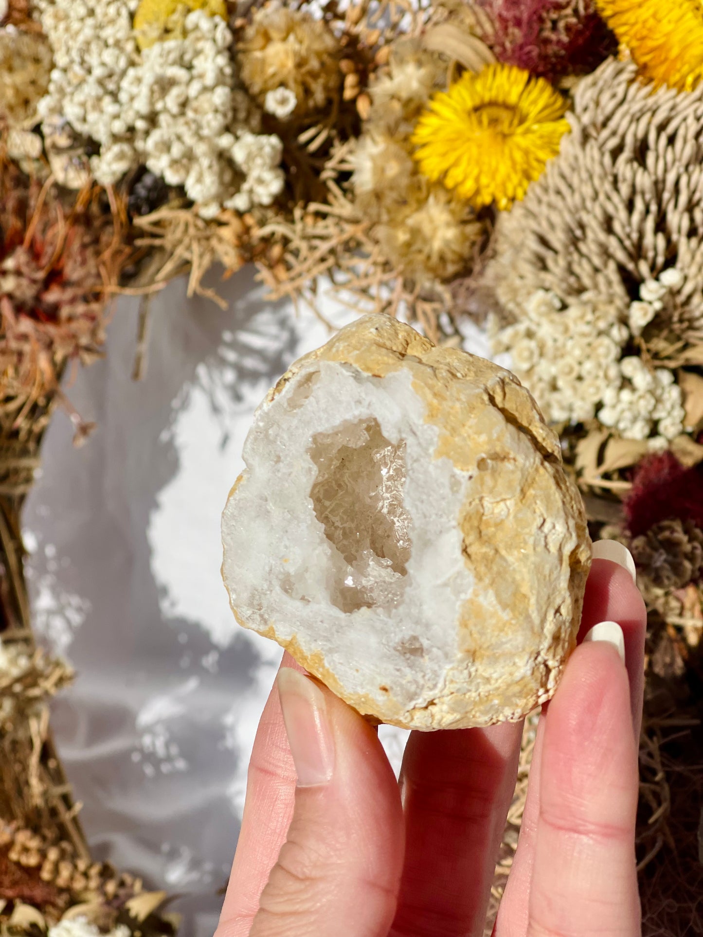 Quartz Druzy Geode D
