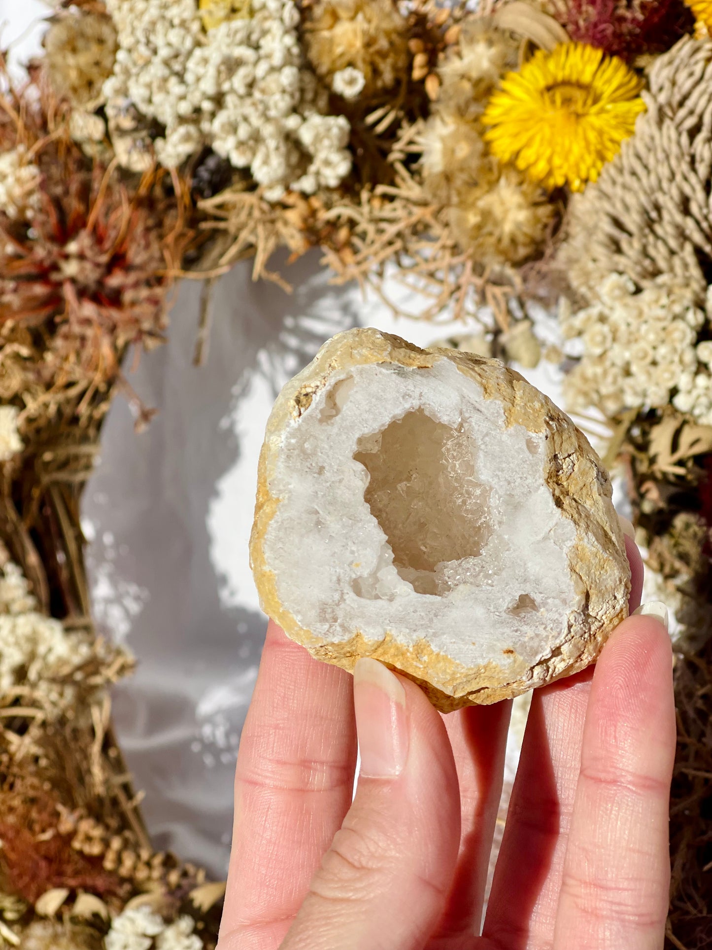 Quartz Druzy Geode D