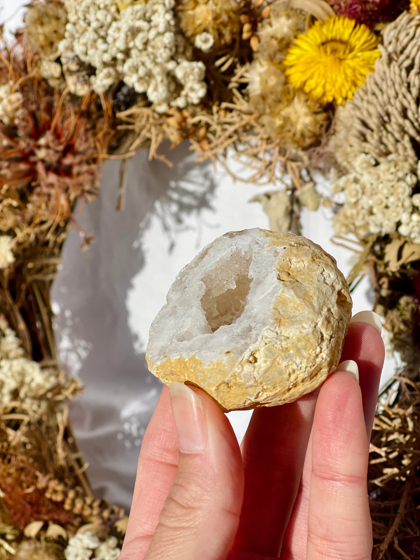 Quartz Druzy Geode D