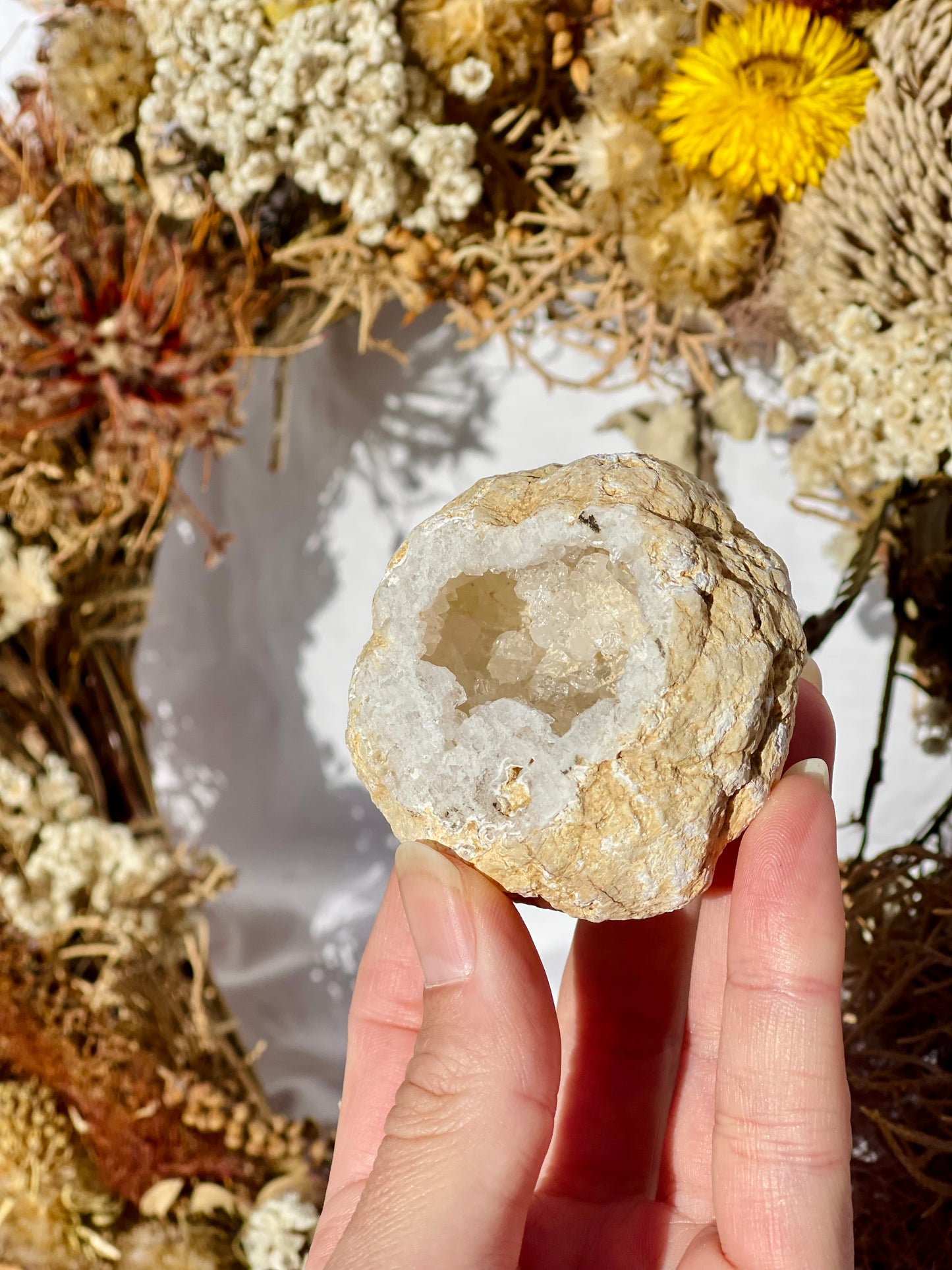 Quartz Druzy Geode B