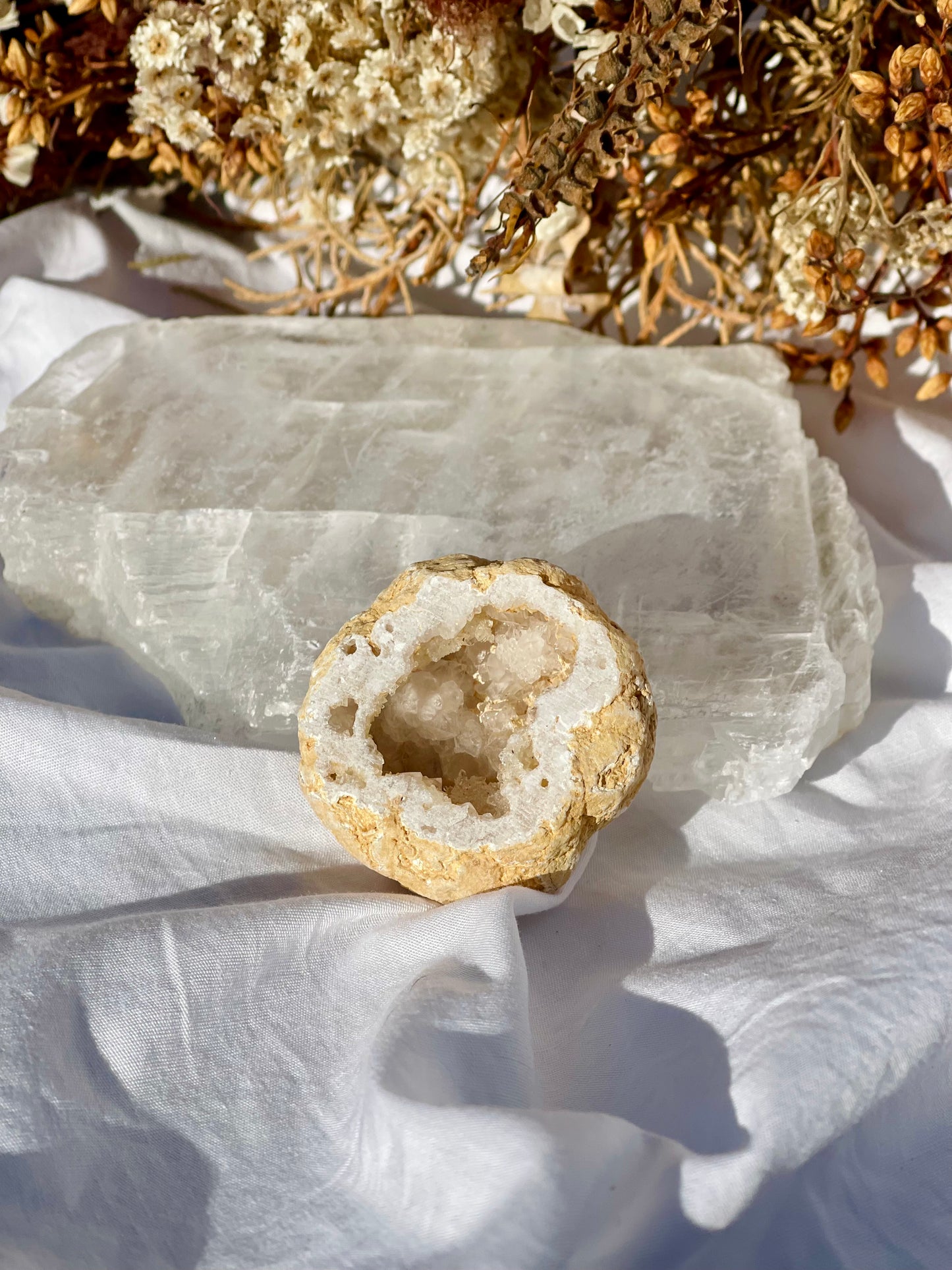 Quartz Druzy Geode A
