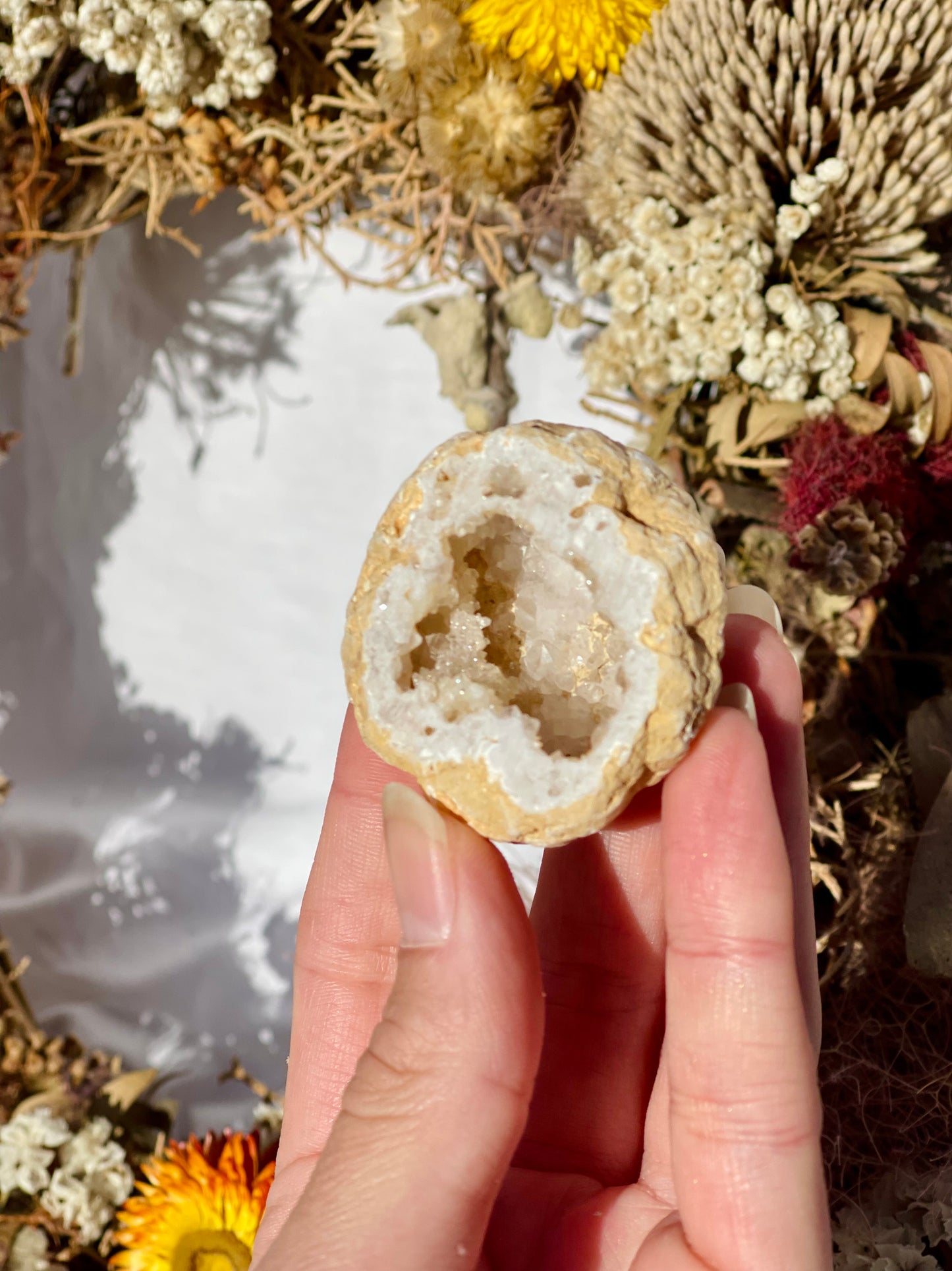 Quartz Druzy Geode A