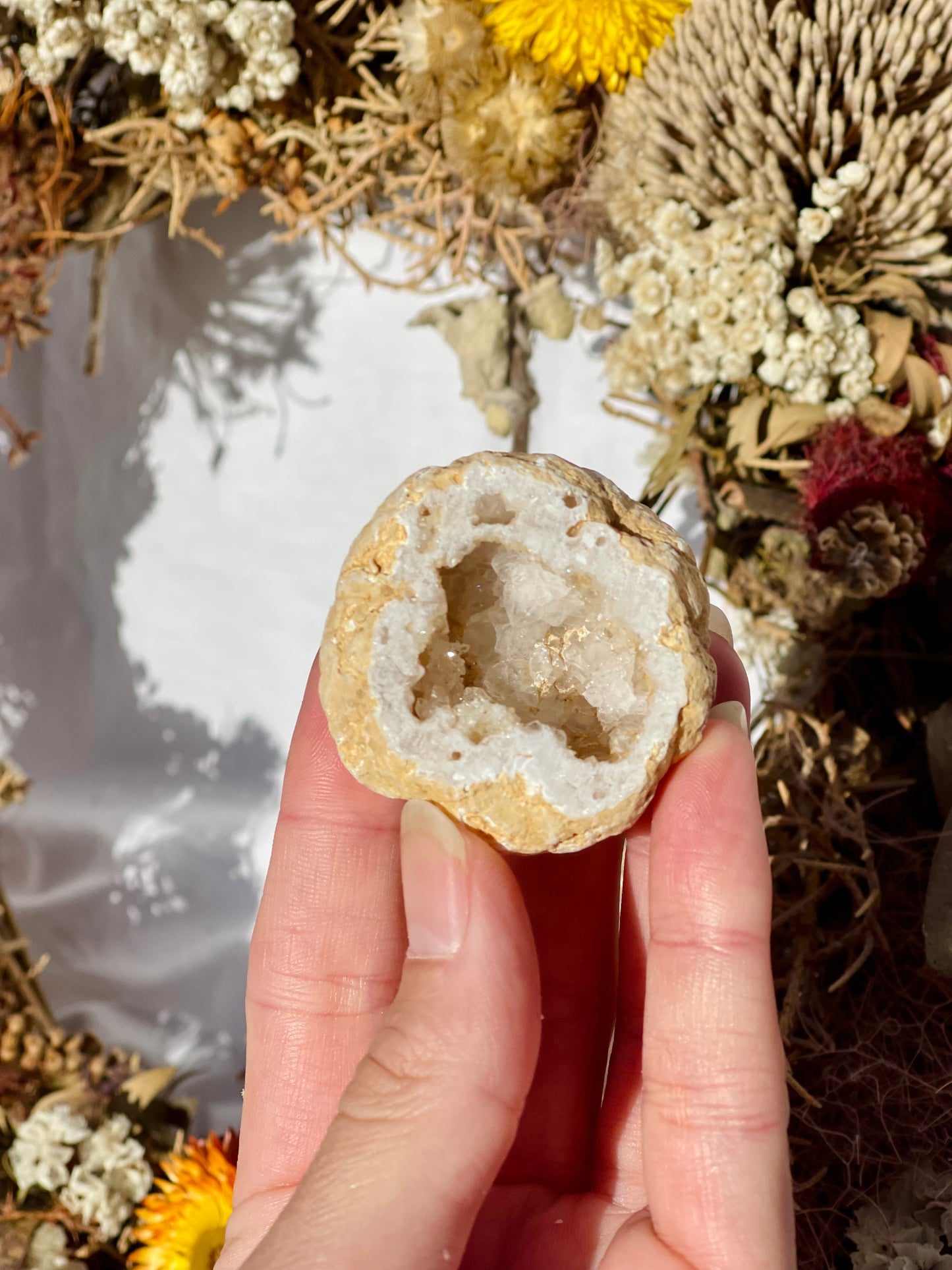 Quartz Druzy Geode A