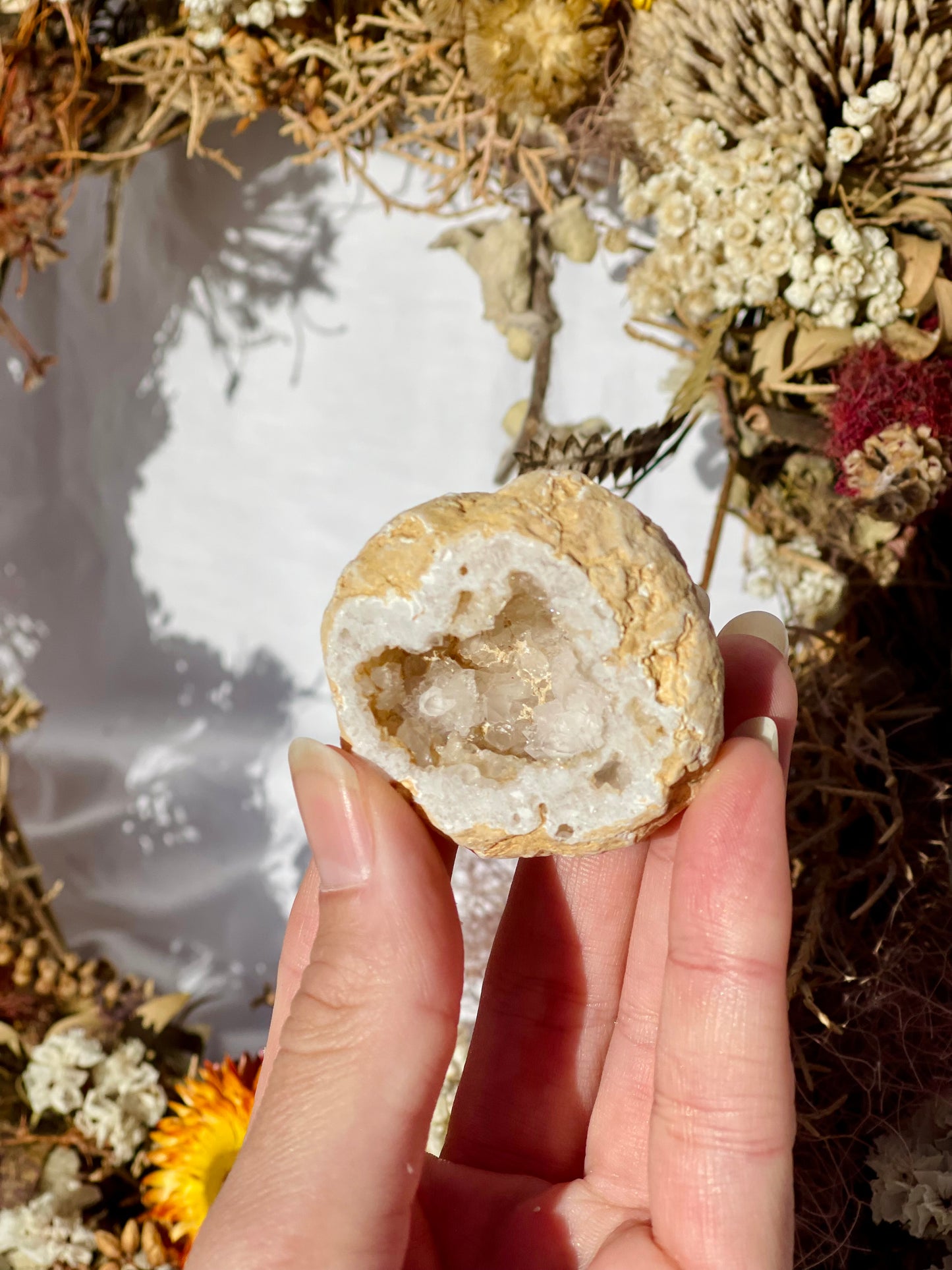 Quartz Druzy Geode A