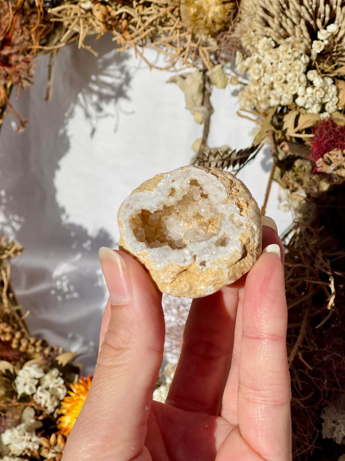 Quartz Druzy Geode A