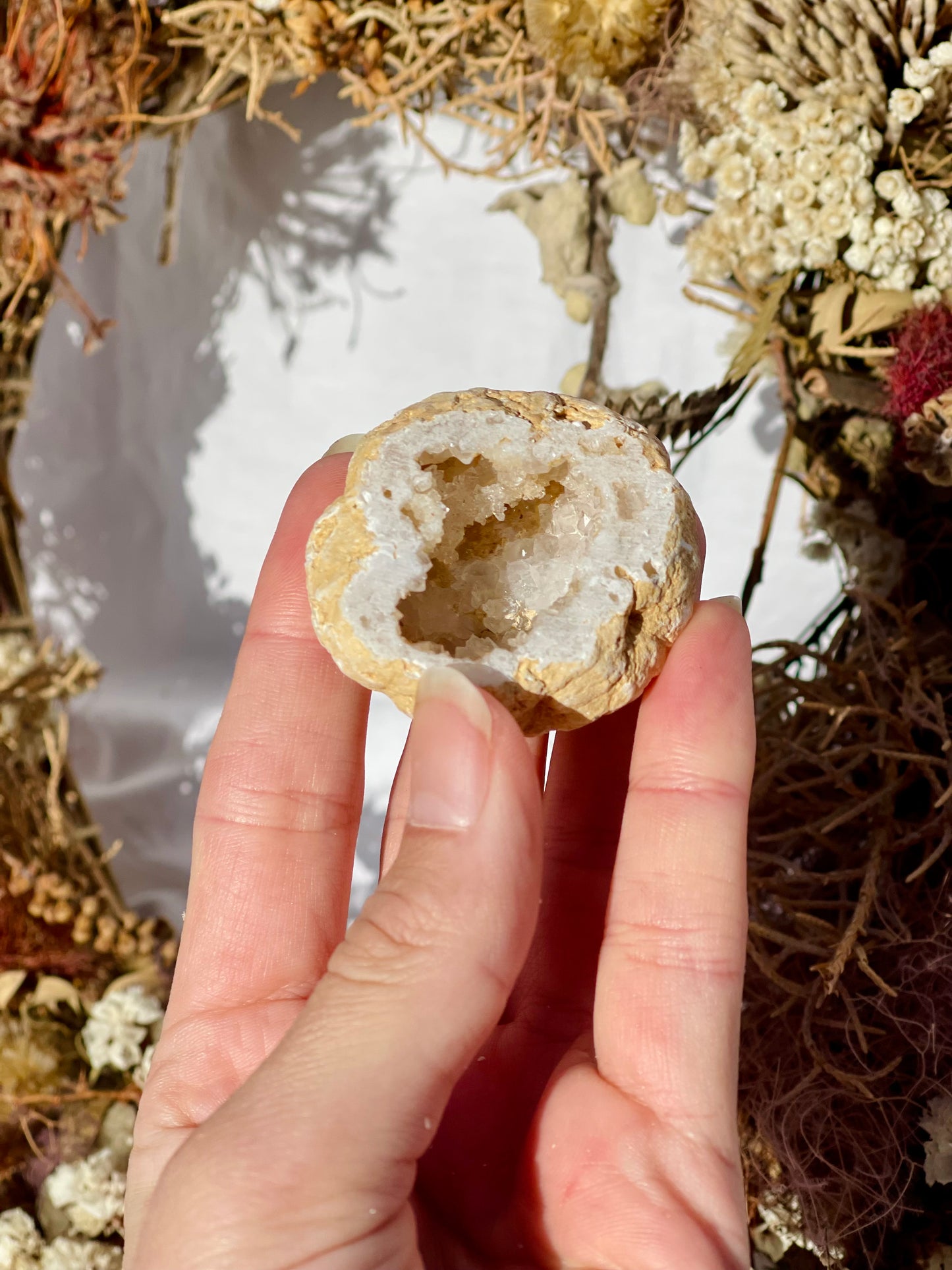 Quartz Druzy Geode A