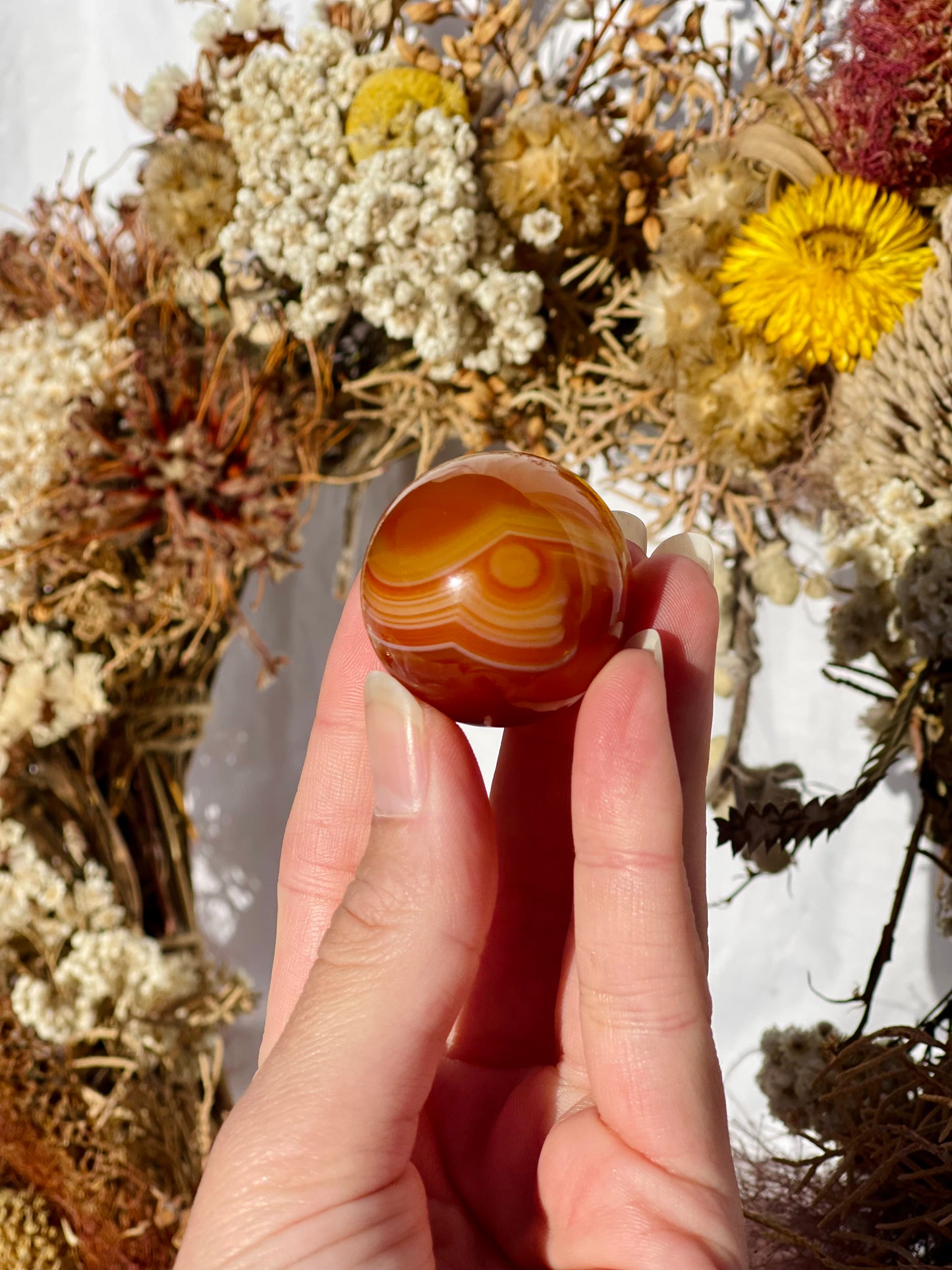 Carnelian Sphere C