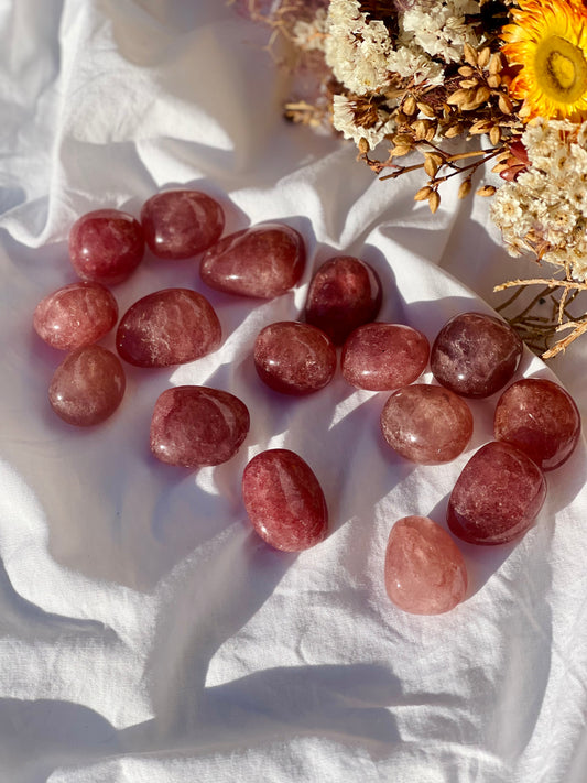 Strawberry Quartz Tumble