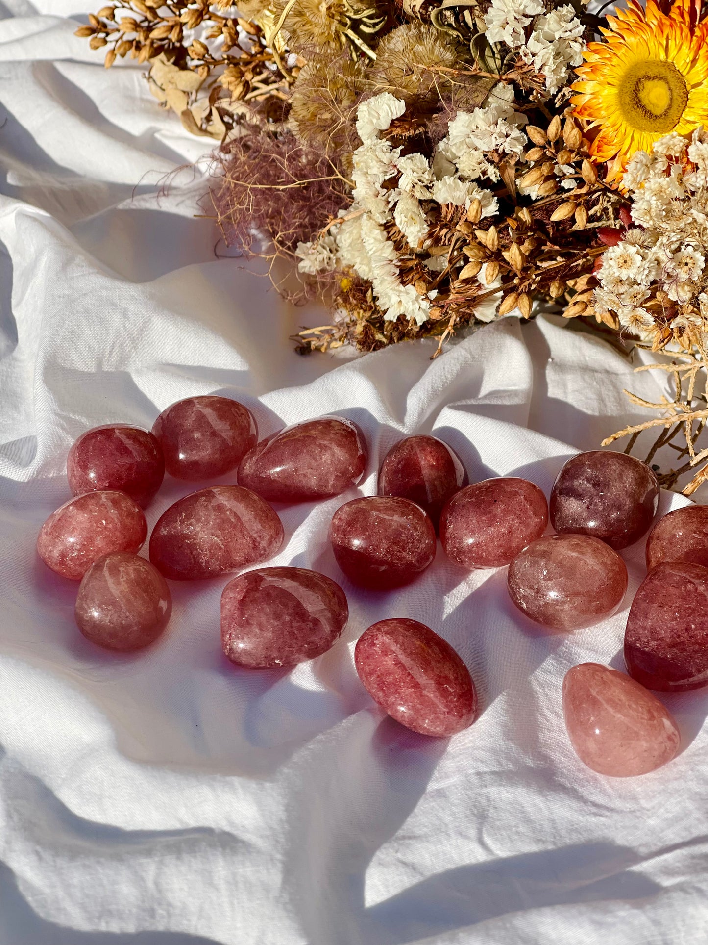 Strawberry Quartz Tumble
