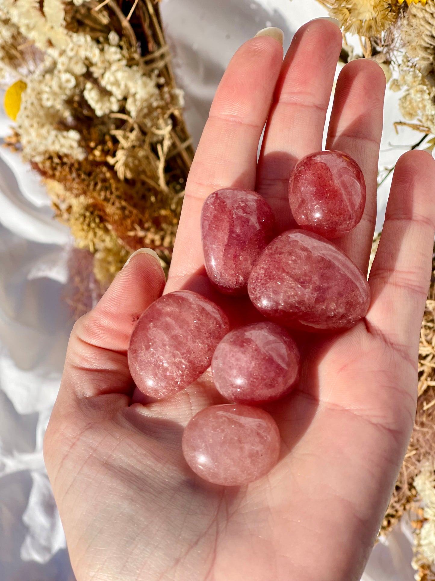 Strawberry Quartz Tumble