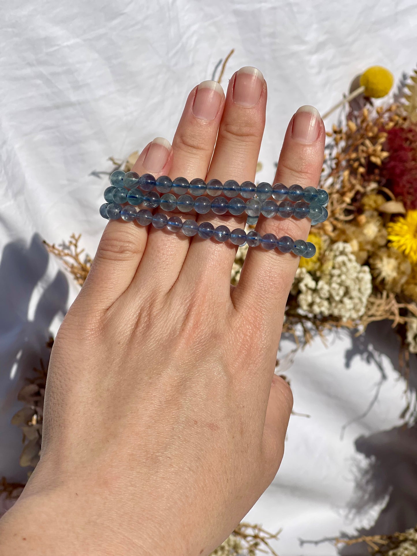 Blue Fluorite Bracelet