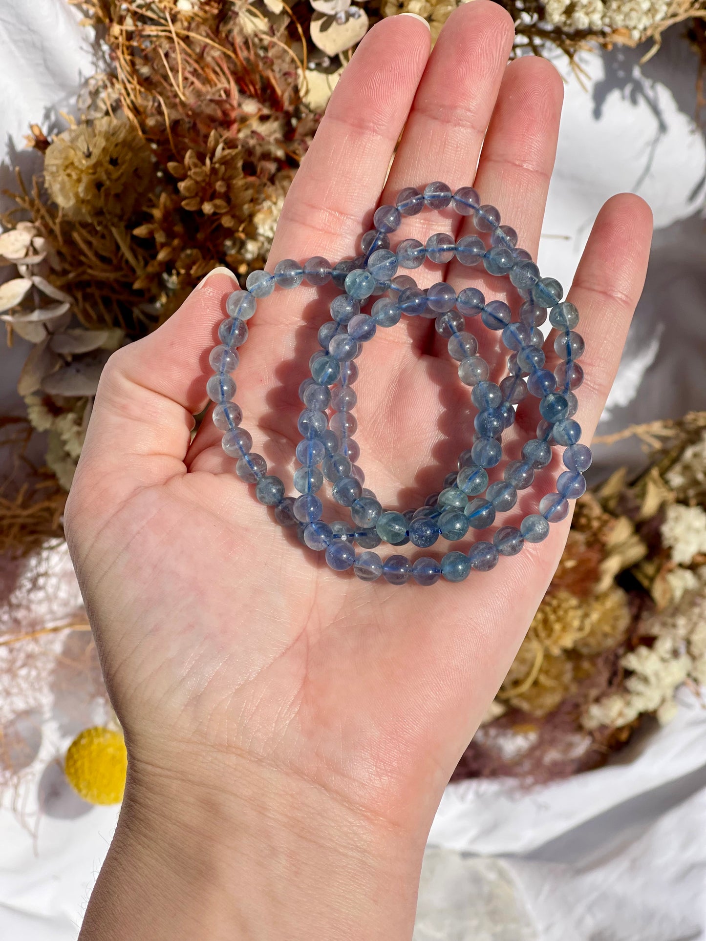 Blue Fluorite Bracelet