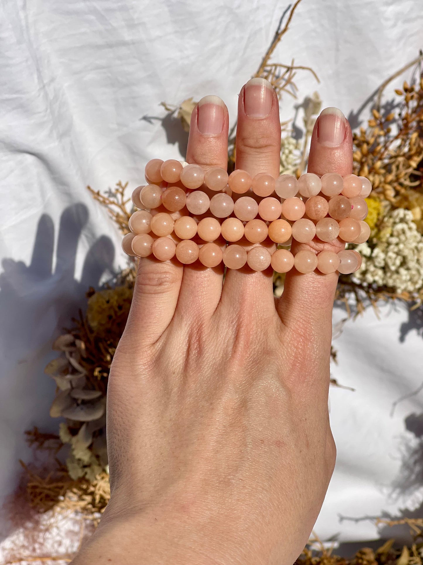 Peach Aventurine Bracelet
