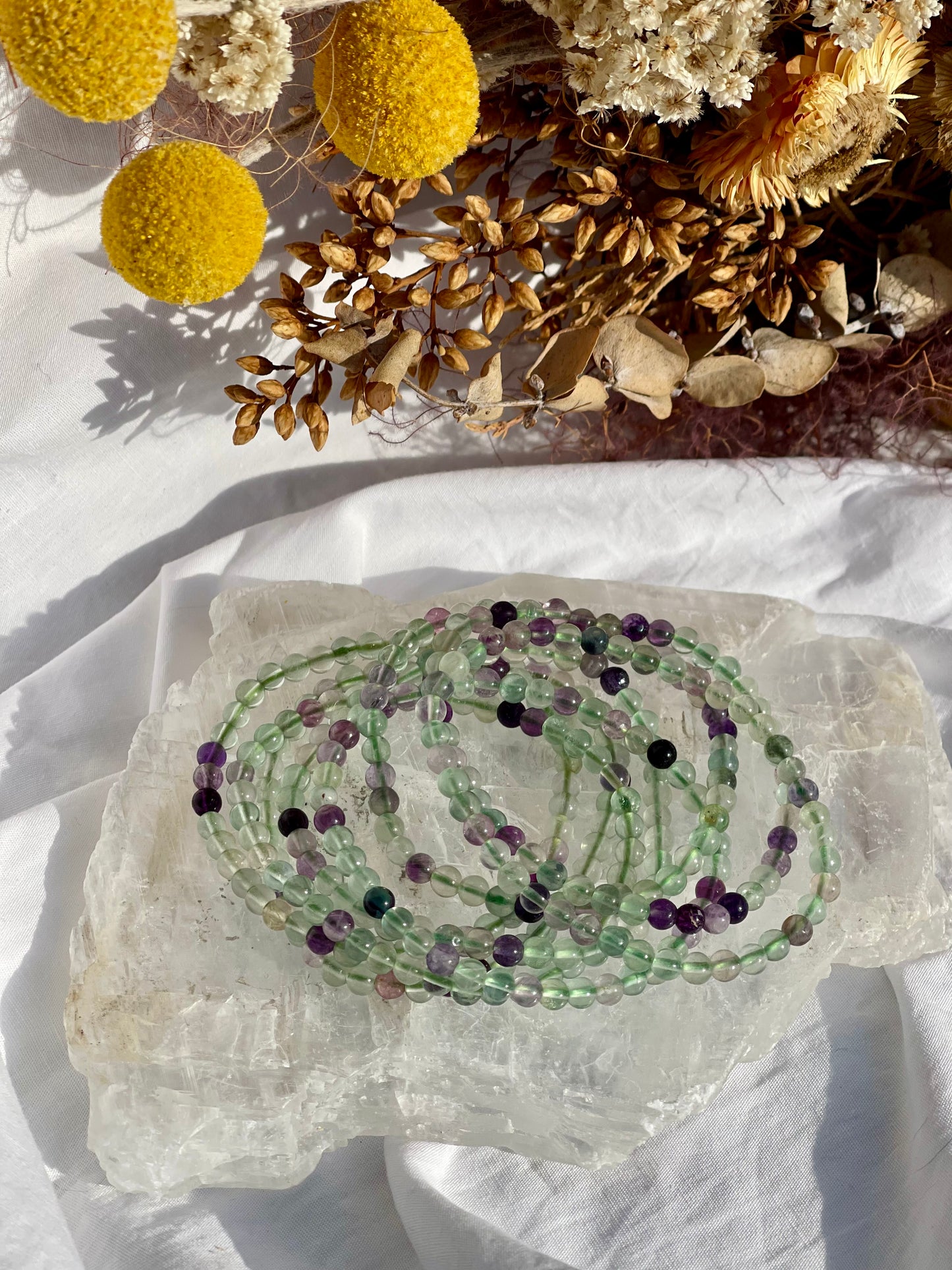 Fluorite Bracelet | 4mm