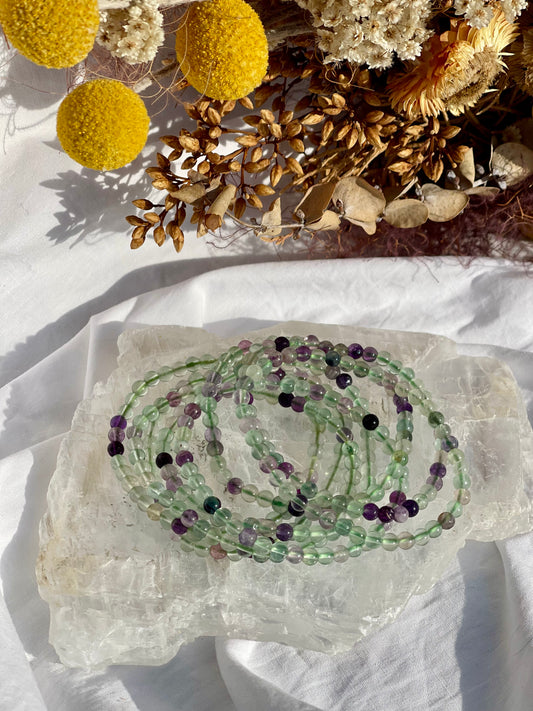 Fluorite Bracelet | 4mm