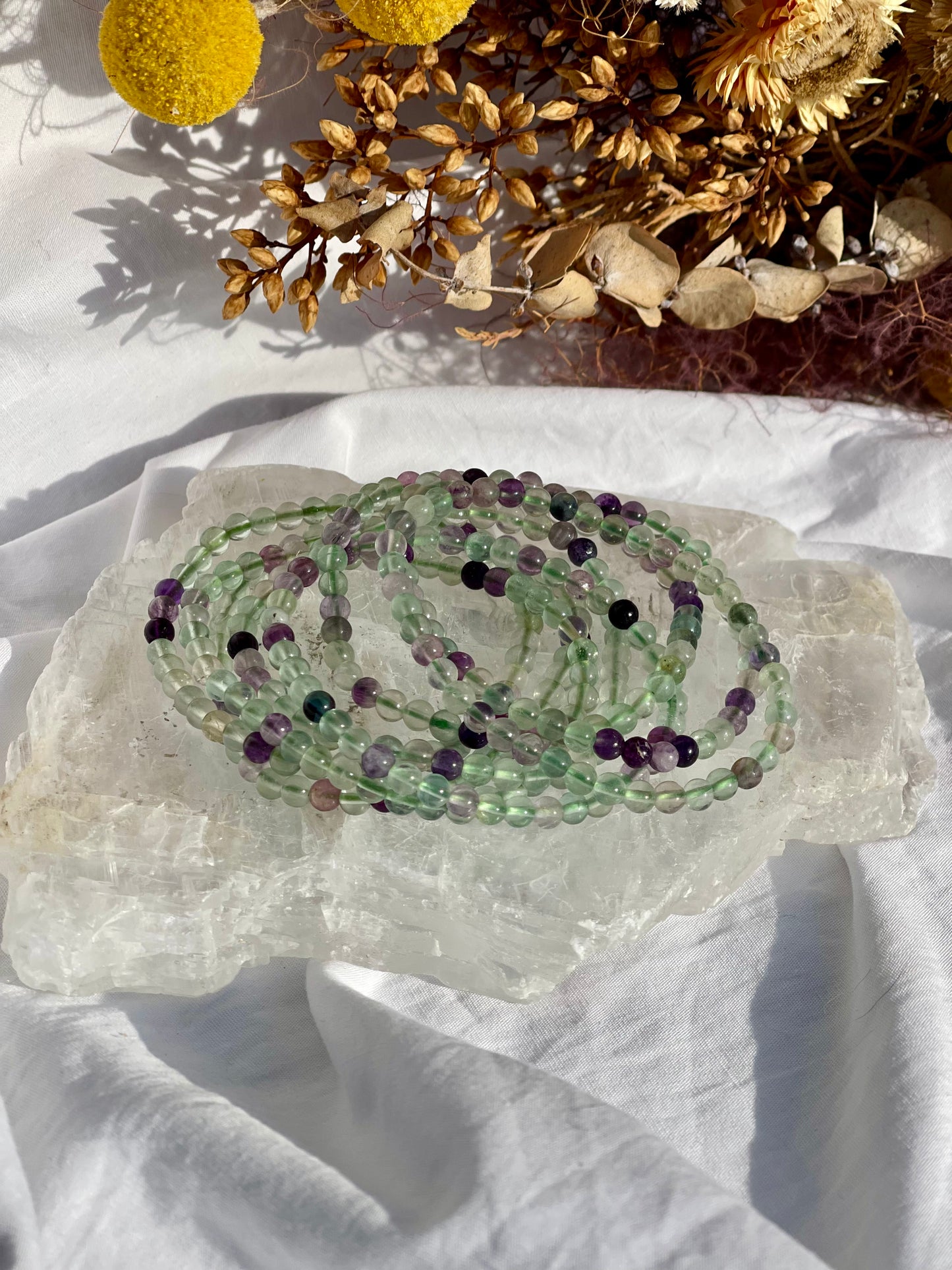 Fluorite Bracelet | 4mm
