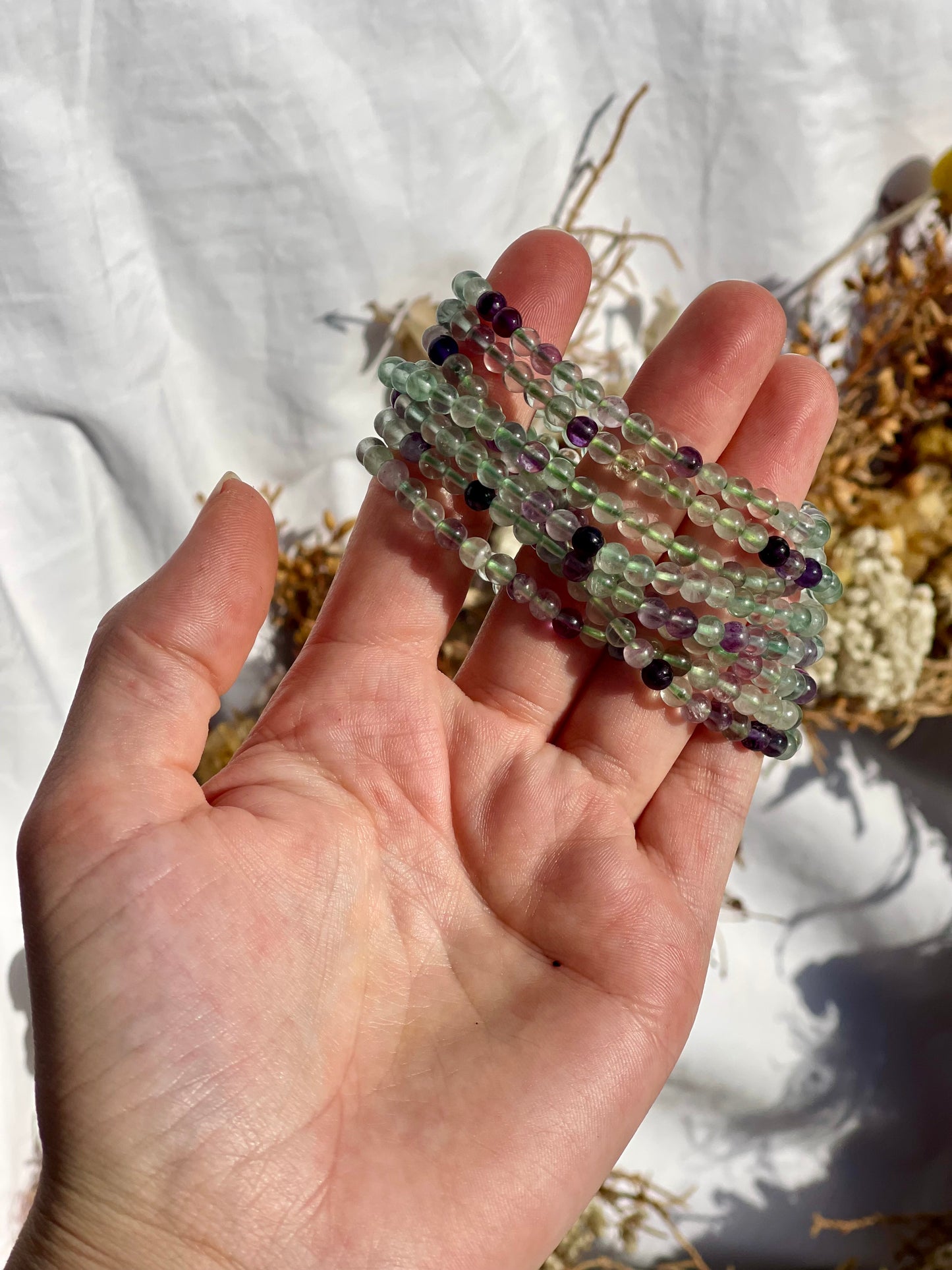 Fluorite Bracelet | 4mm