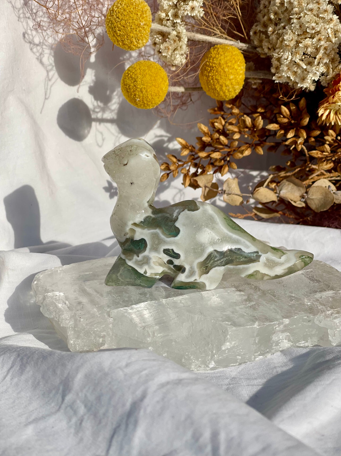 Moss Agate Dino