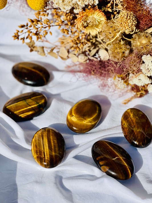 Tiger Eye Palmstone