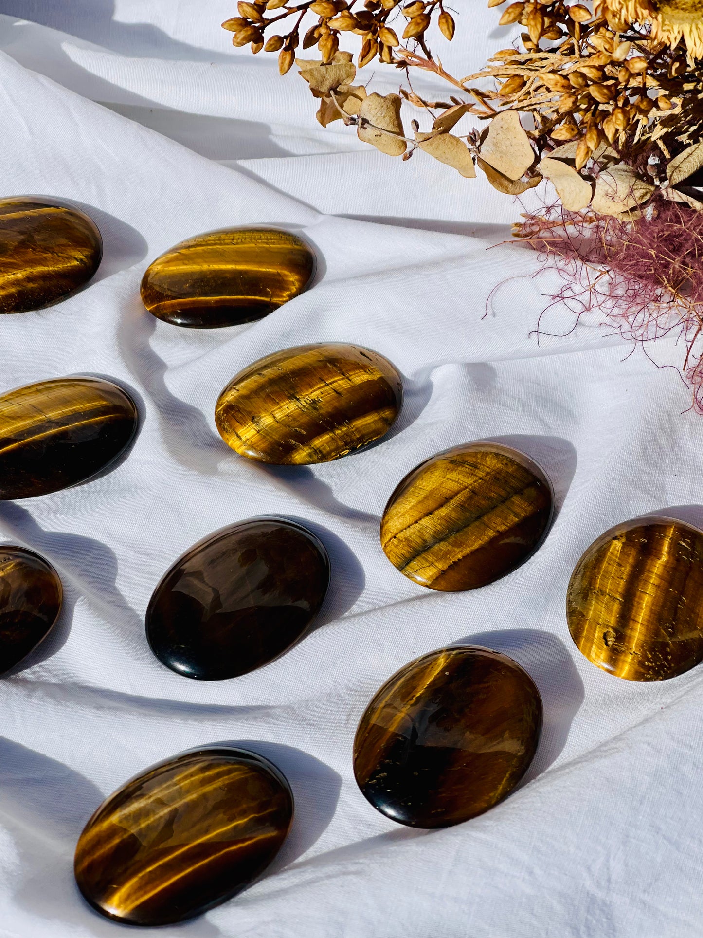 Tiger Eye Palmstone