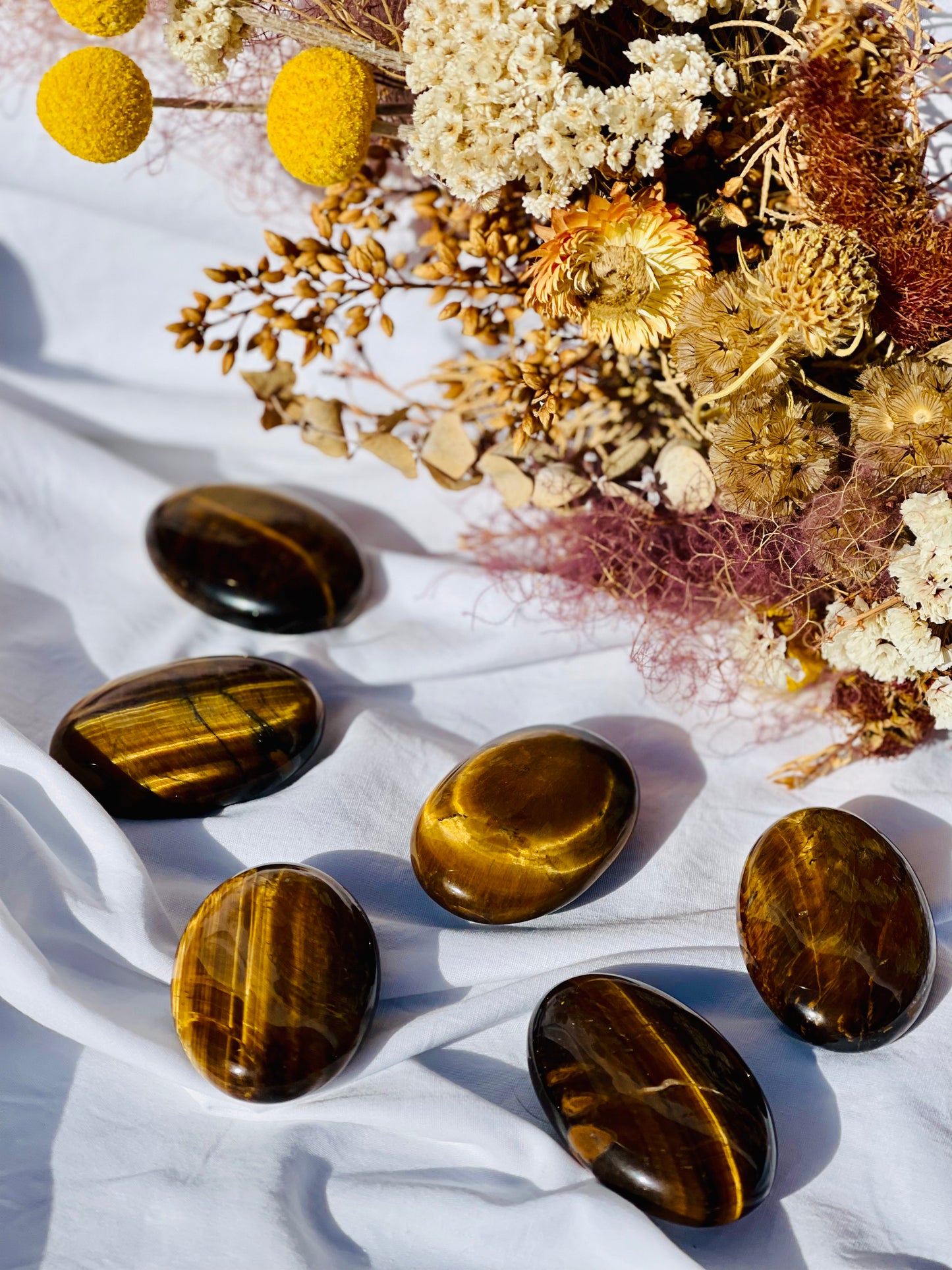 Tiger Eye Palmstone