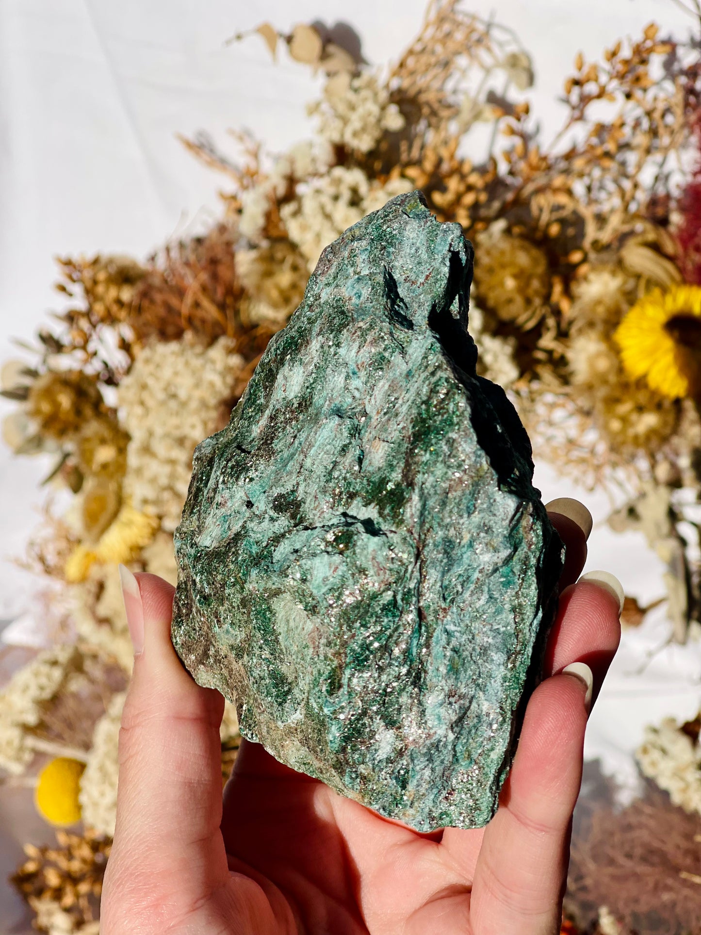 Green Mica Specimen