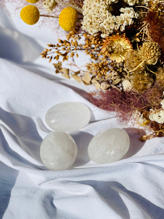 Clear Quartz Palmstone