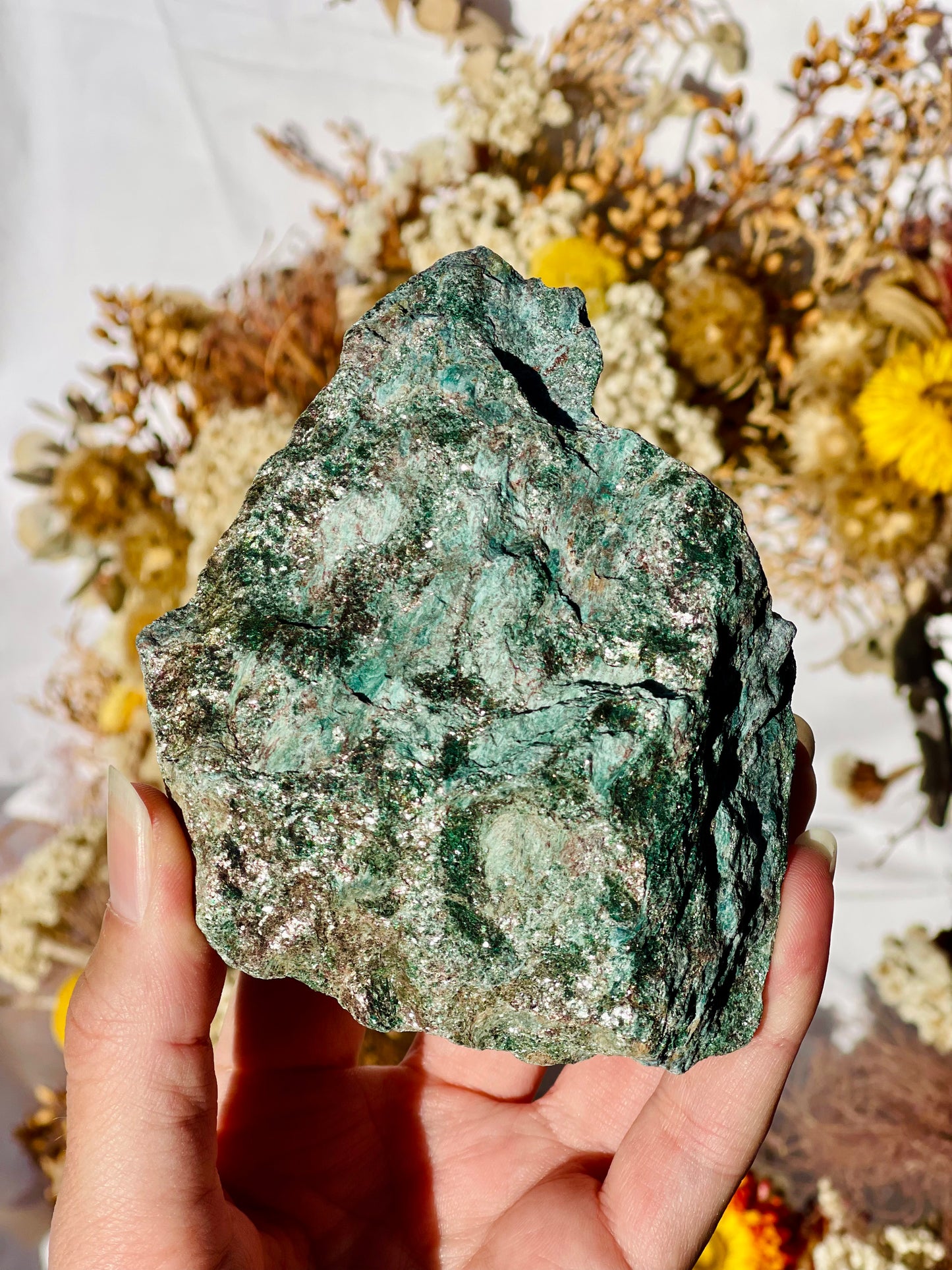 Green Mica Specimen